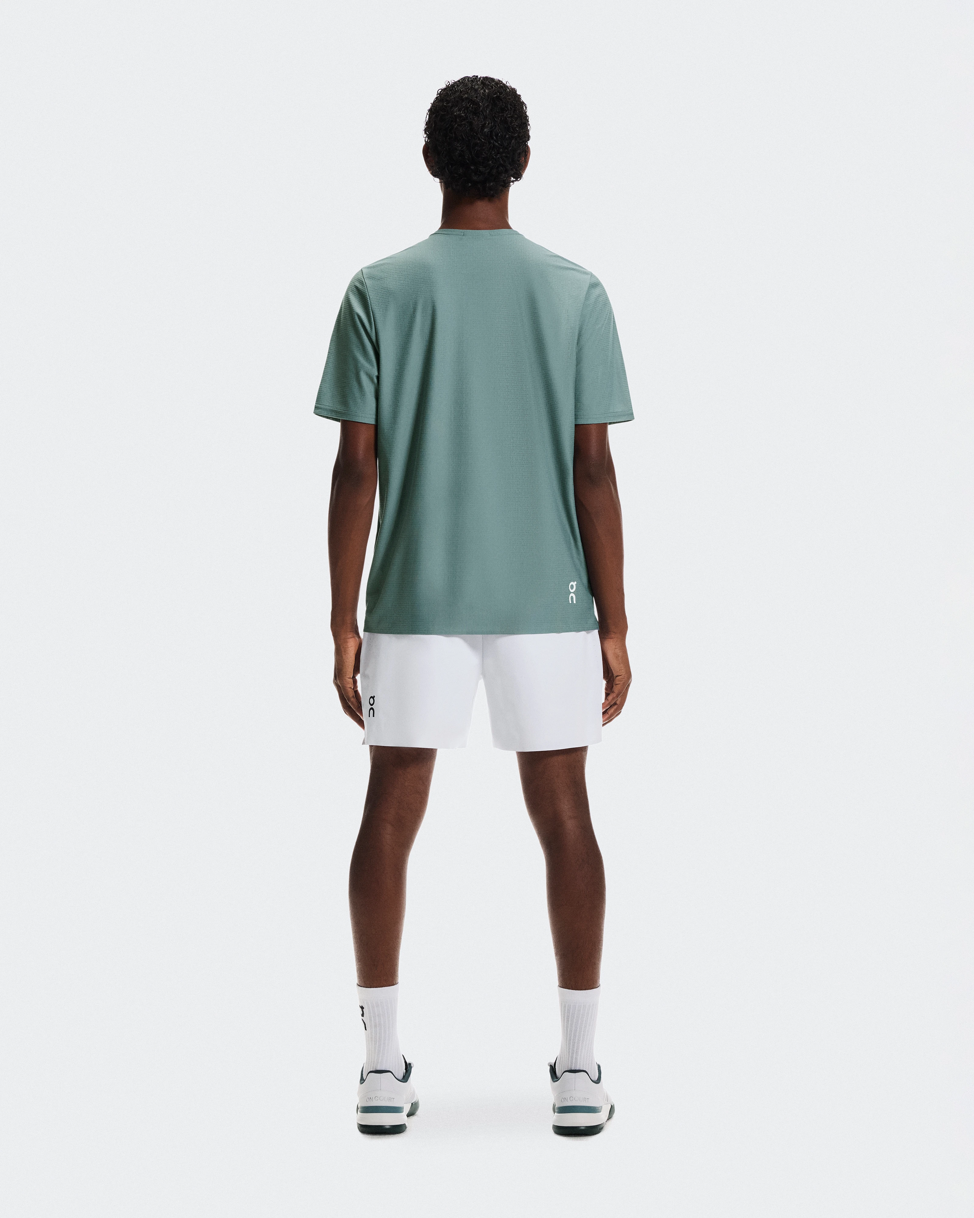 On 5" Court Shorts White Hombre Pantalones cortos