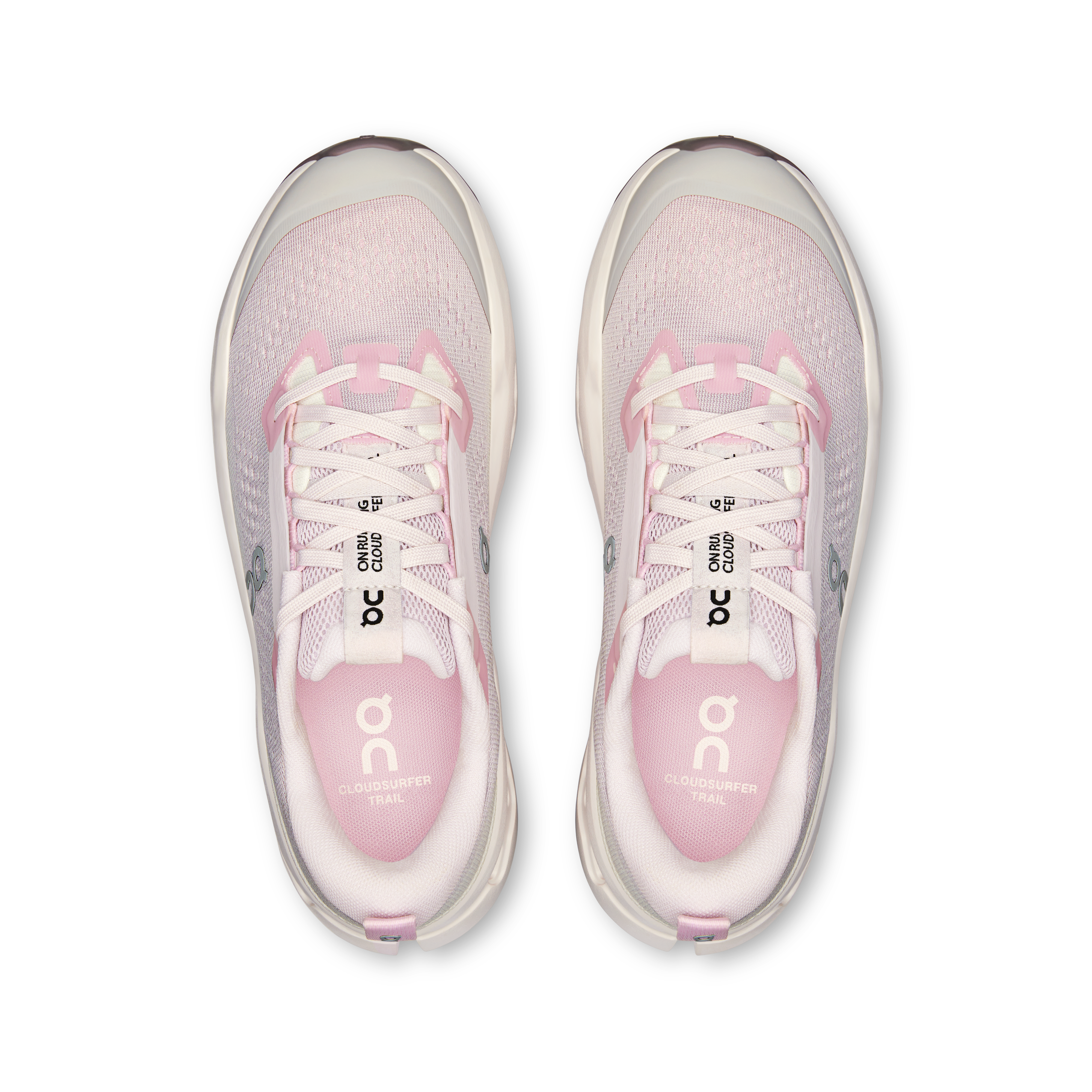 On Cloudsurfer Trail 2 Lily & Gardenia Damen Trailrunning Schuhe