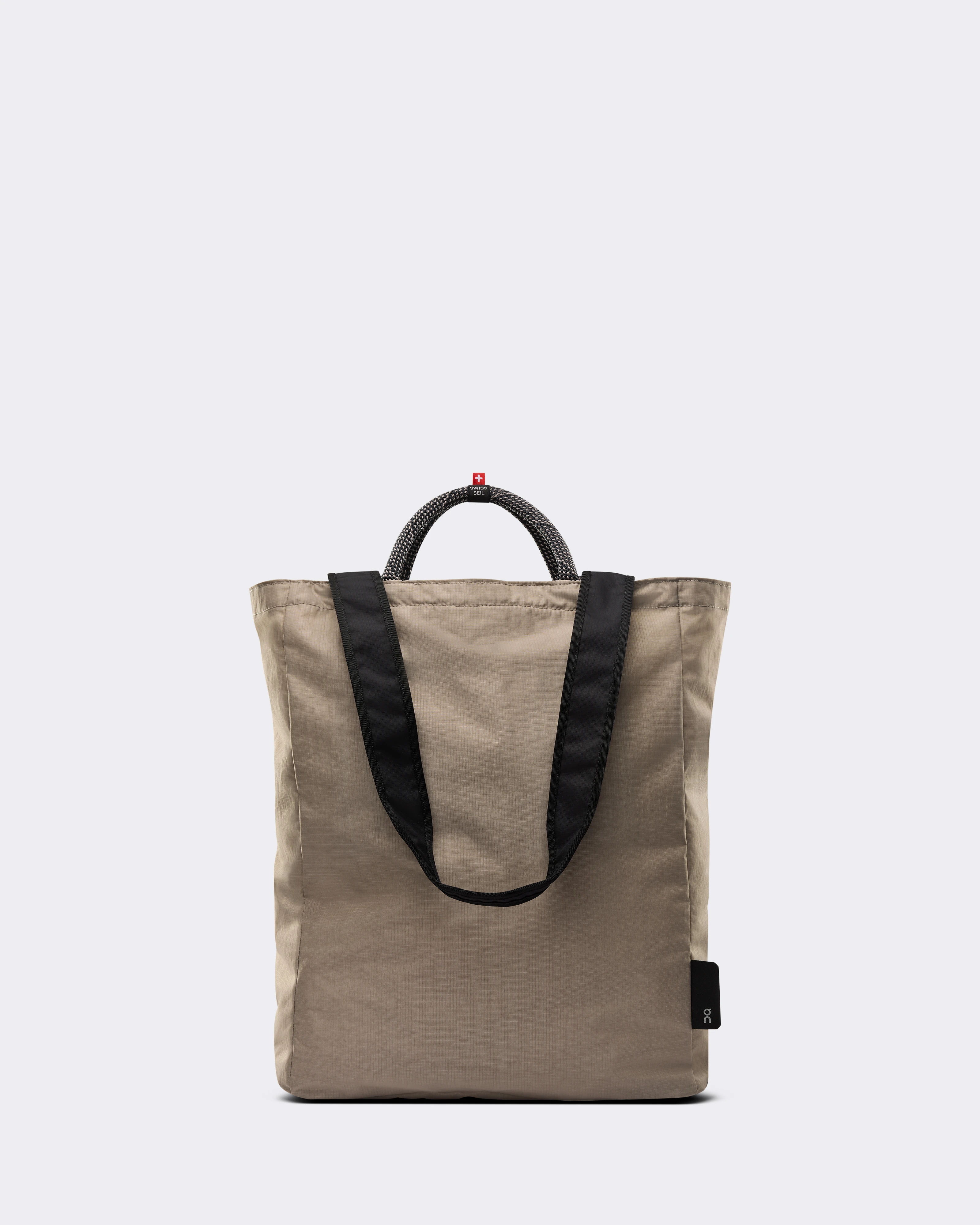 On Tote Pack 25L Cinder & Black Unisex Bags