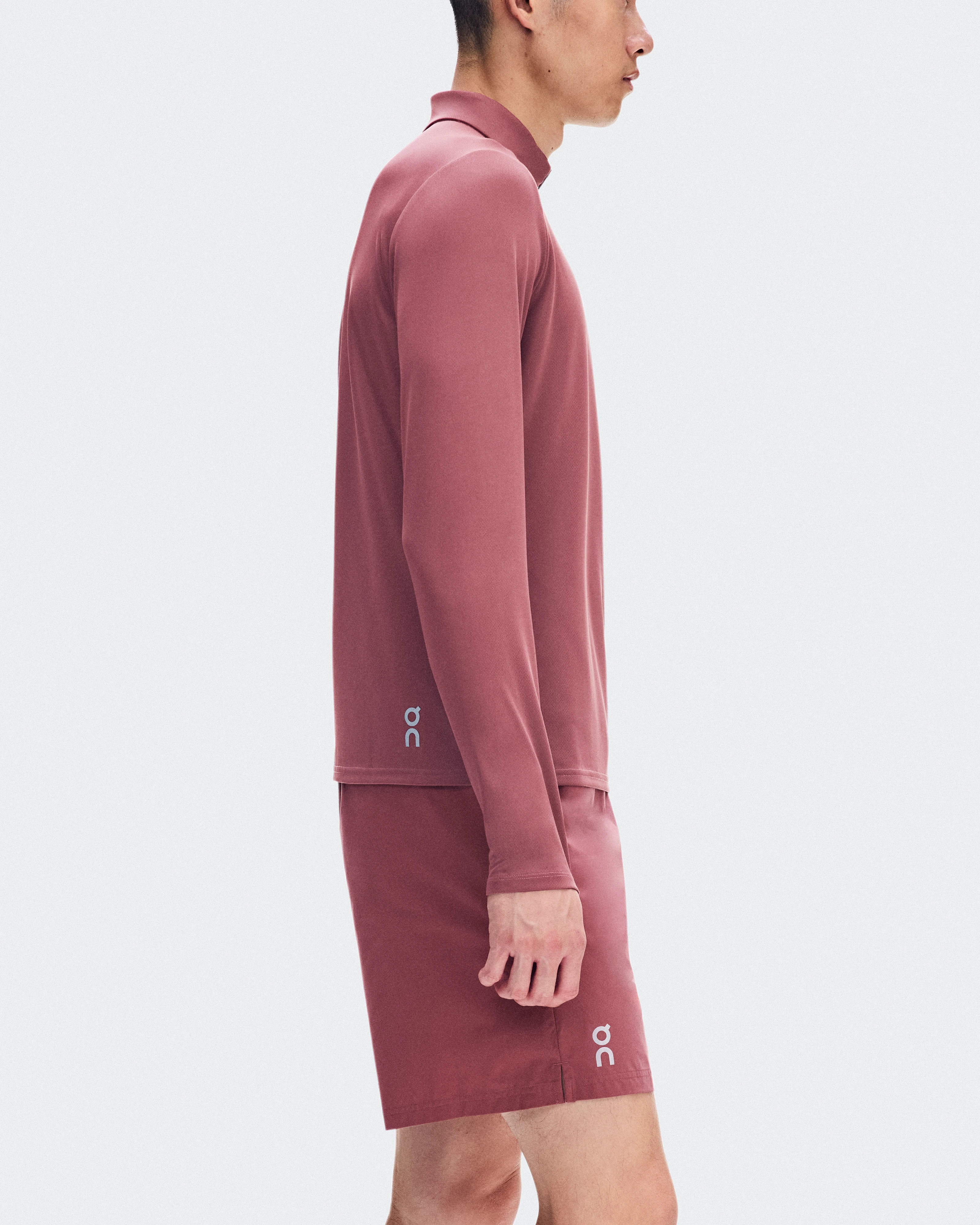 On Core 1/4 Zip Barberry Men – Daily running, cool weather running Hoodies and sweatshirts