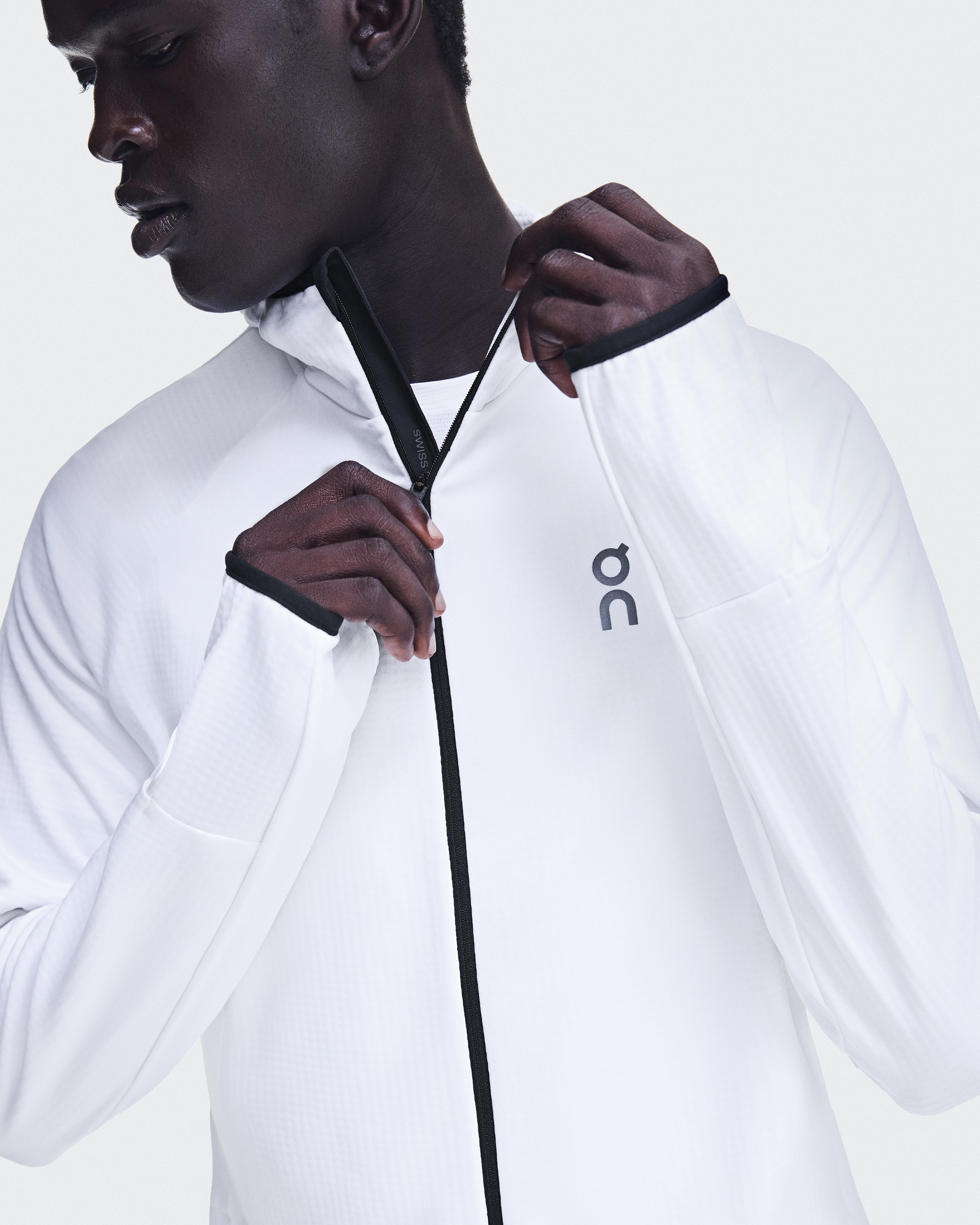 Men's Climate Zip Hoodie | White | On United States