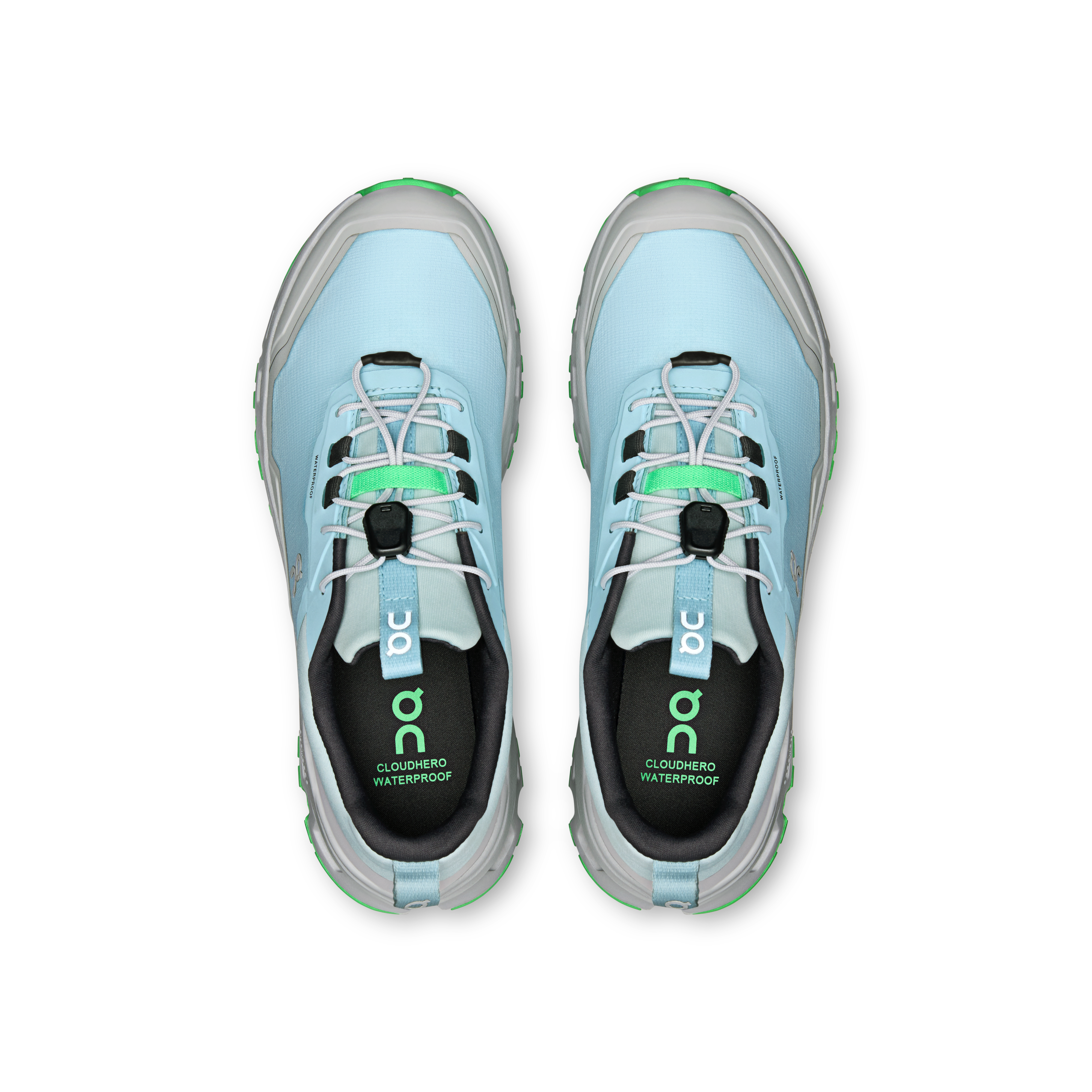 On Cloudhero Waterproof Topaz & Glacier Youth Active life Shoes