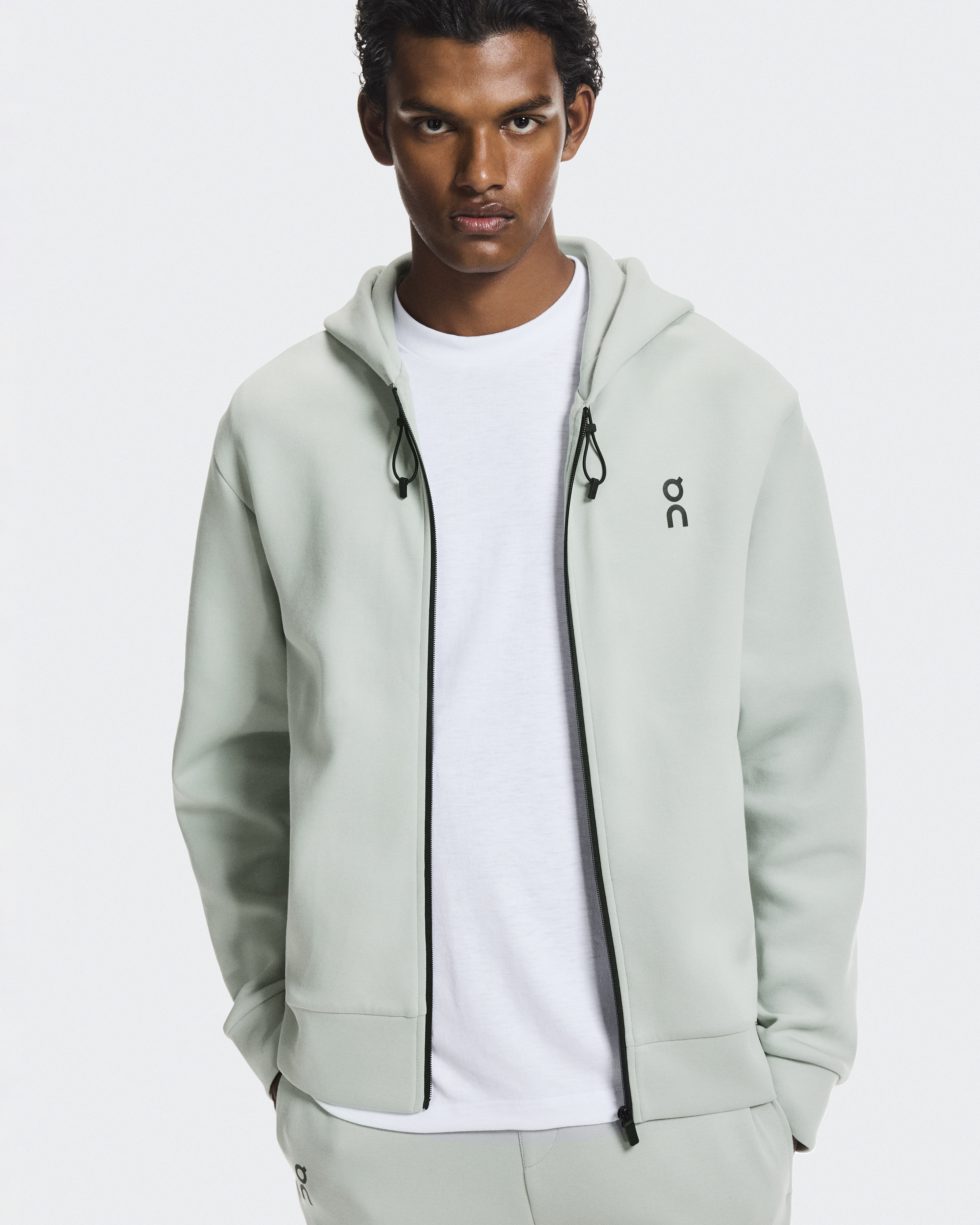 Men's Focus Tech Zip Hoodie | Green | On United States