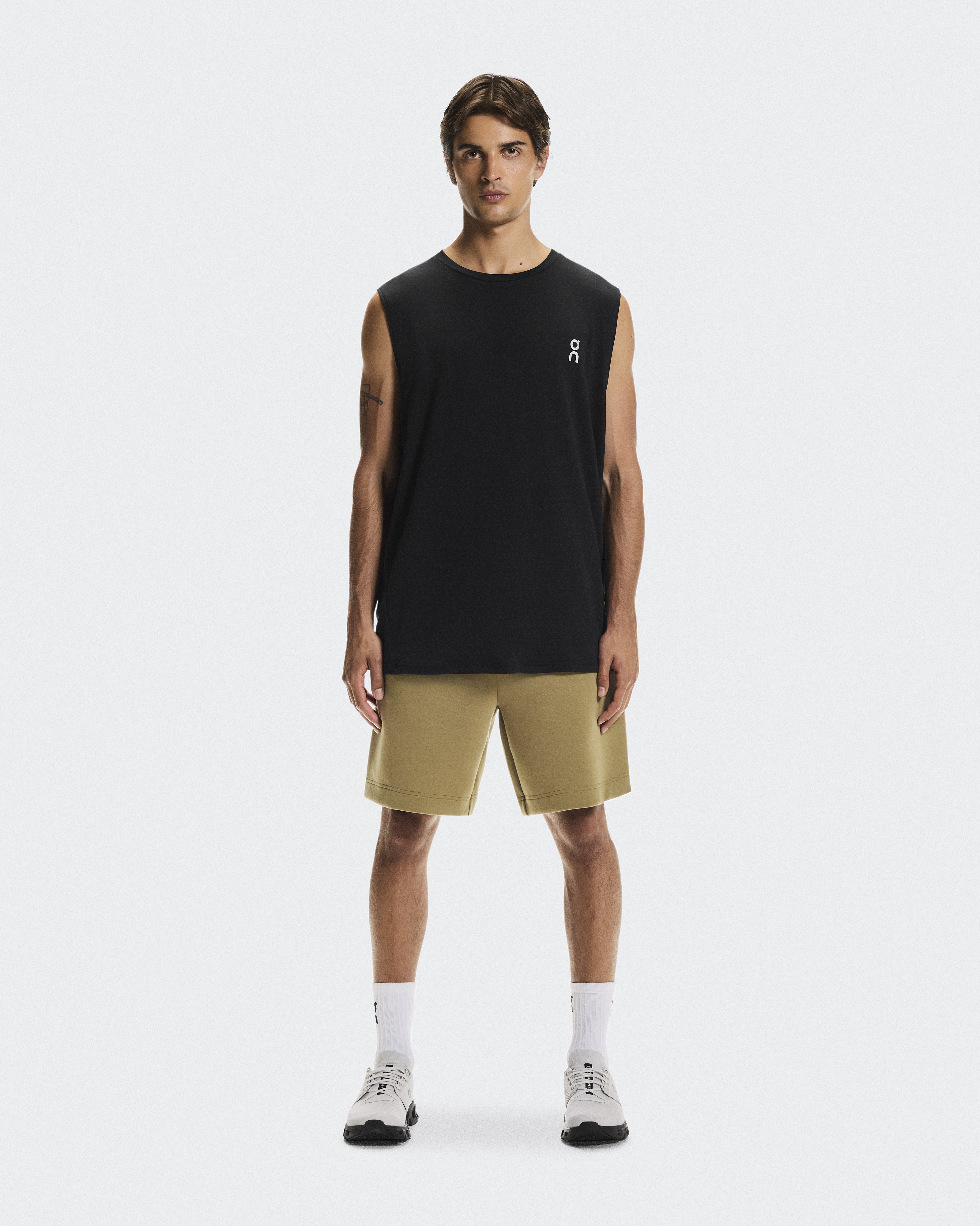 Focus Tech Shorts in Nutmeg