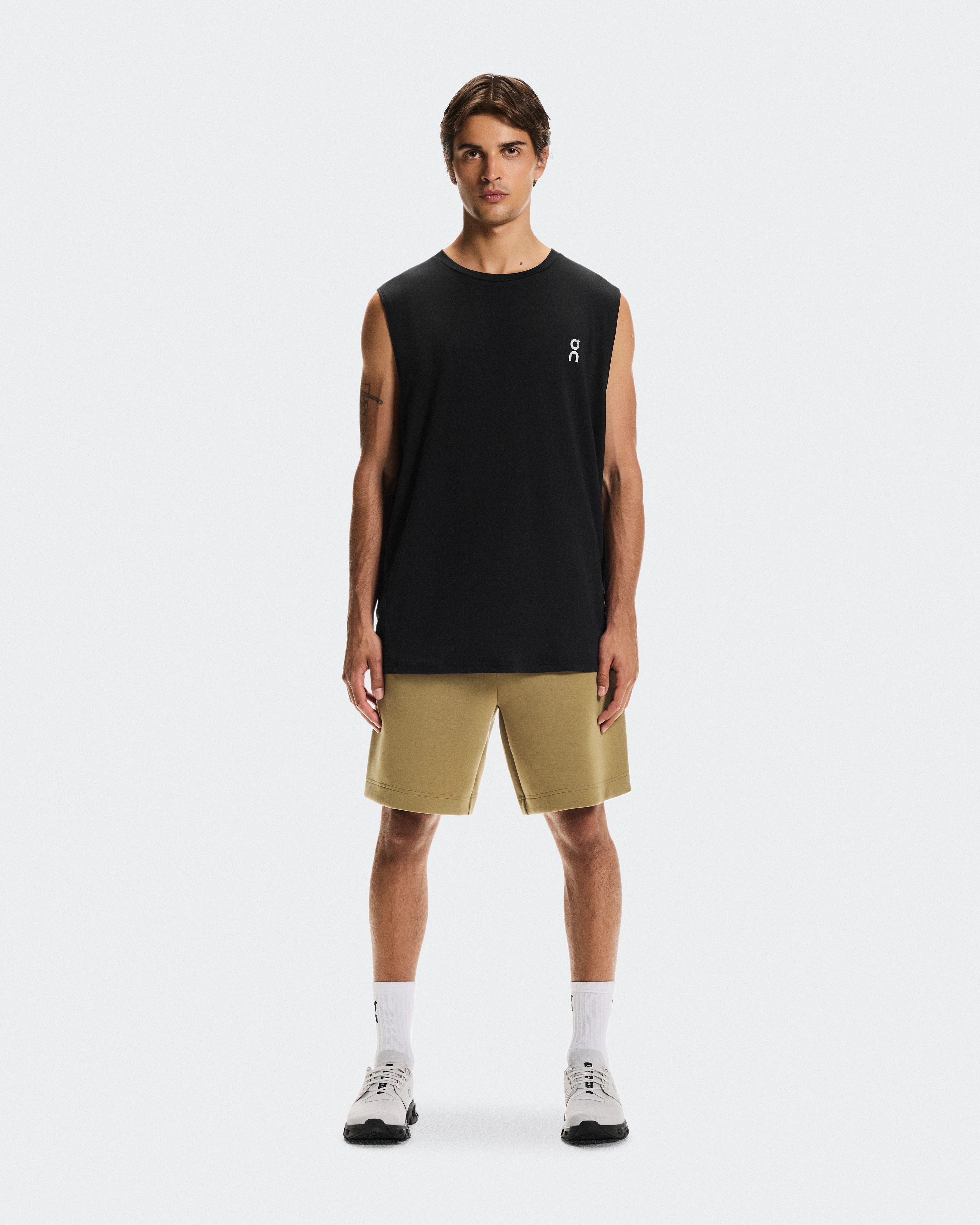 On Focus Tech Shorts Nutmeg Men Shorts