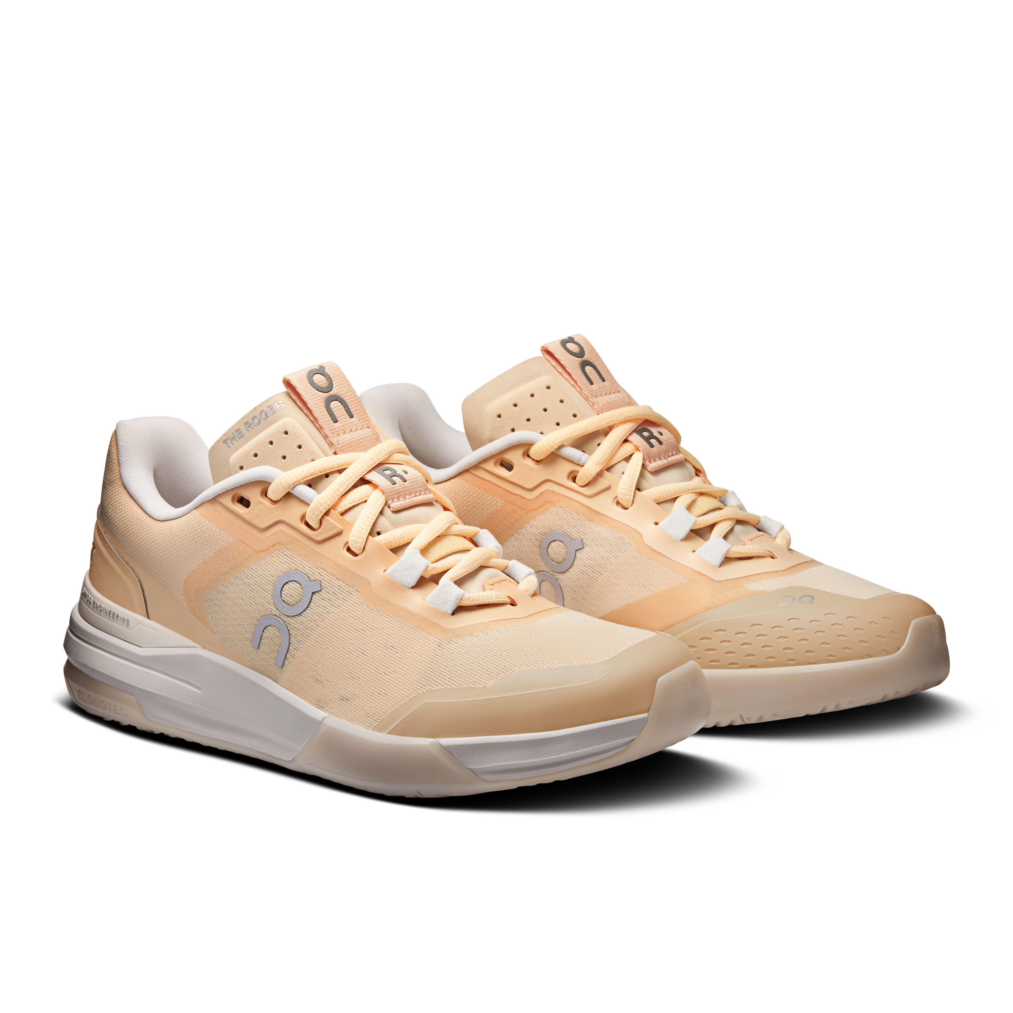 On THE ROGER Advantage Pro Blonde & Gardenia Women Tennis Shoes