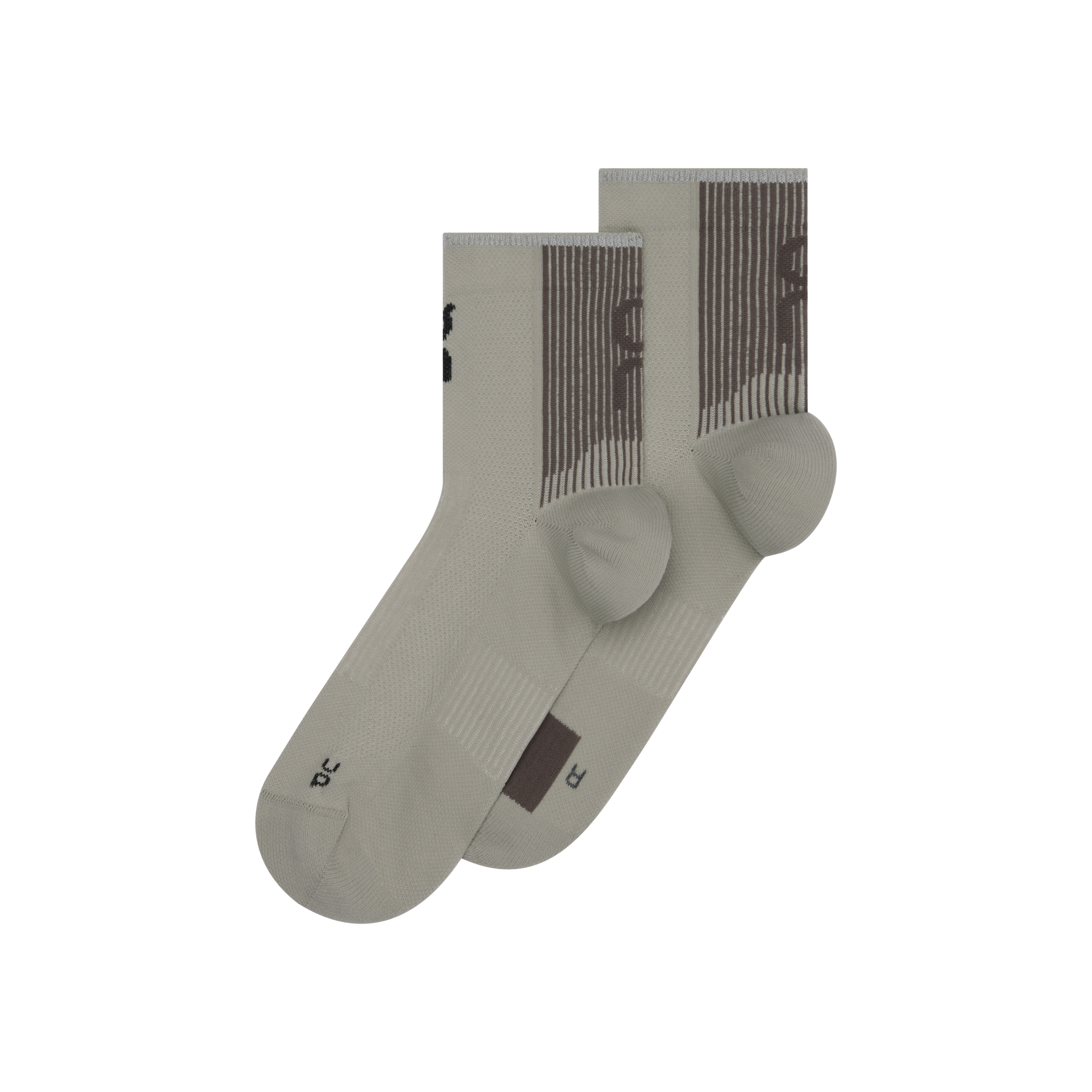 Performance Run Sock Mid in Brume/Clove