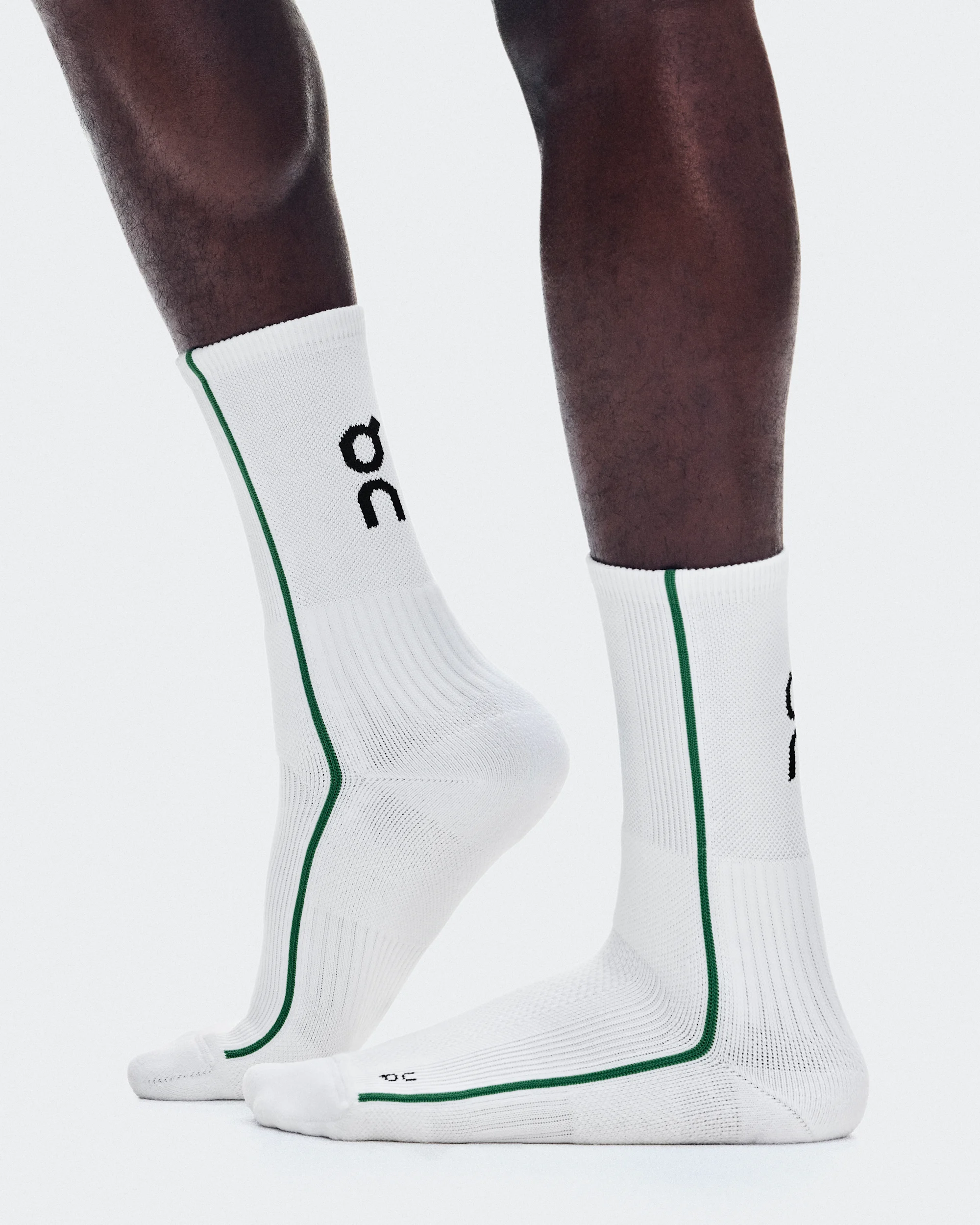 Court Sock High White | Neem - thumbnail 2