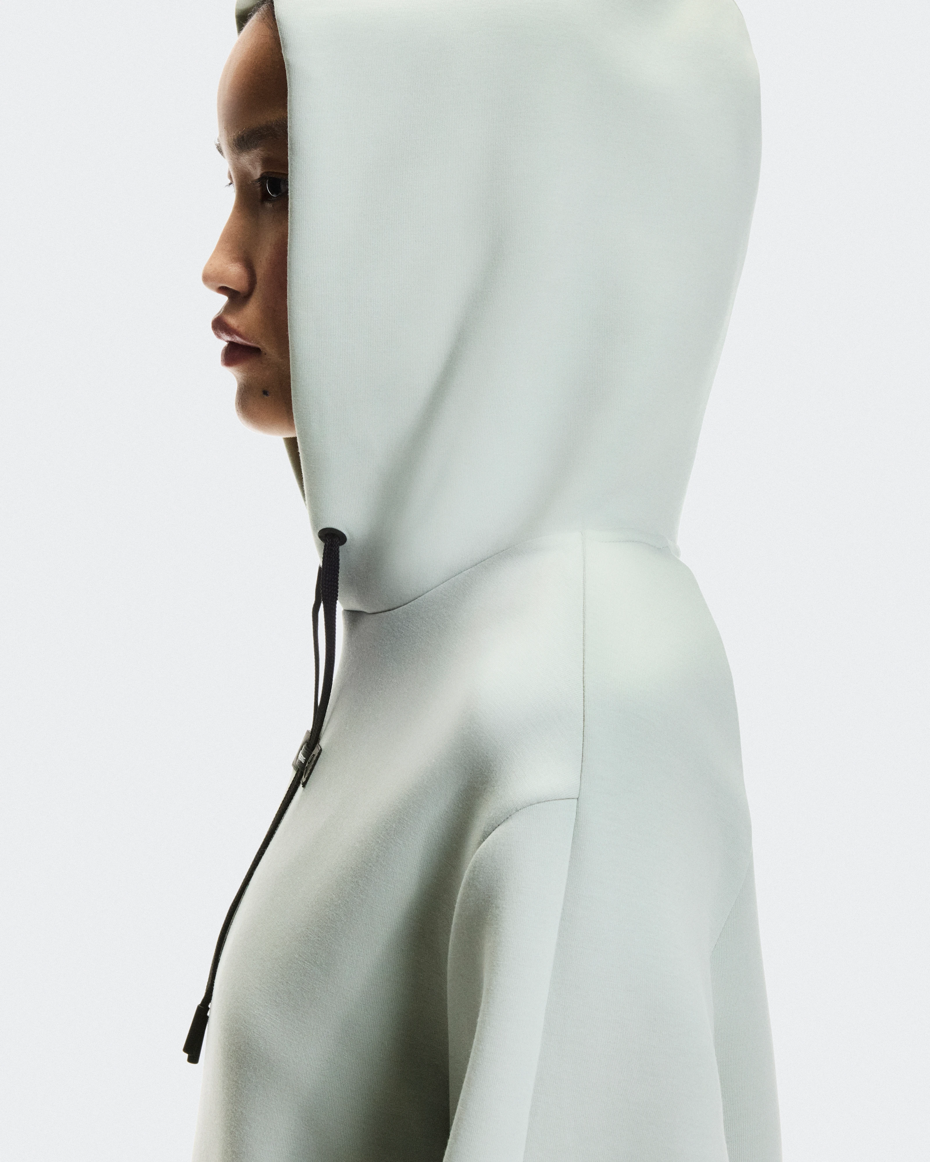 On Focus Tech Hoodie Mineral Women Hoodies and sweatshirts