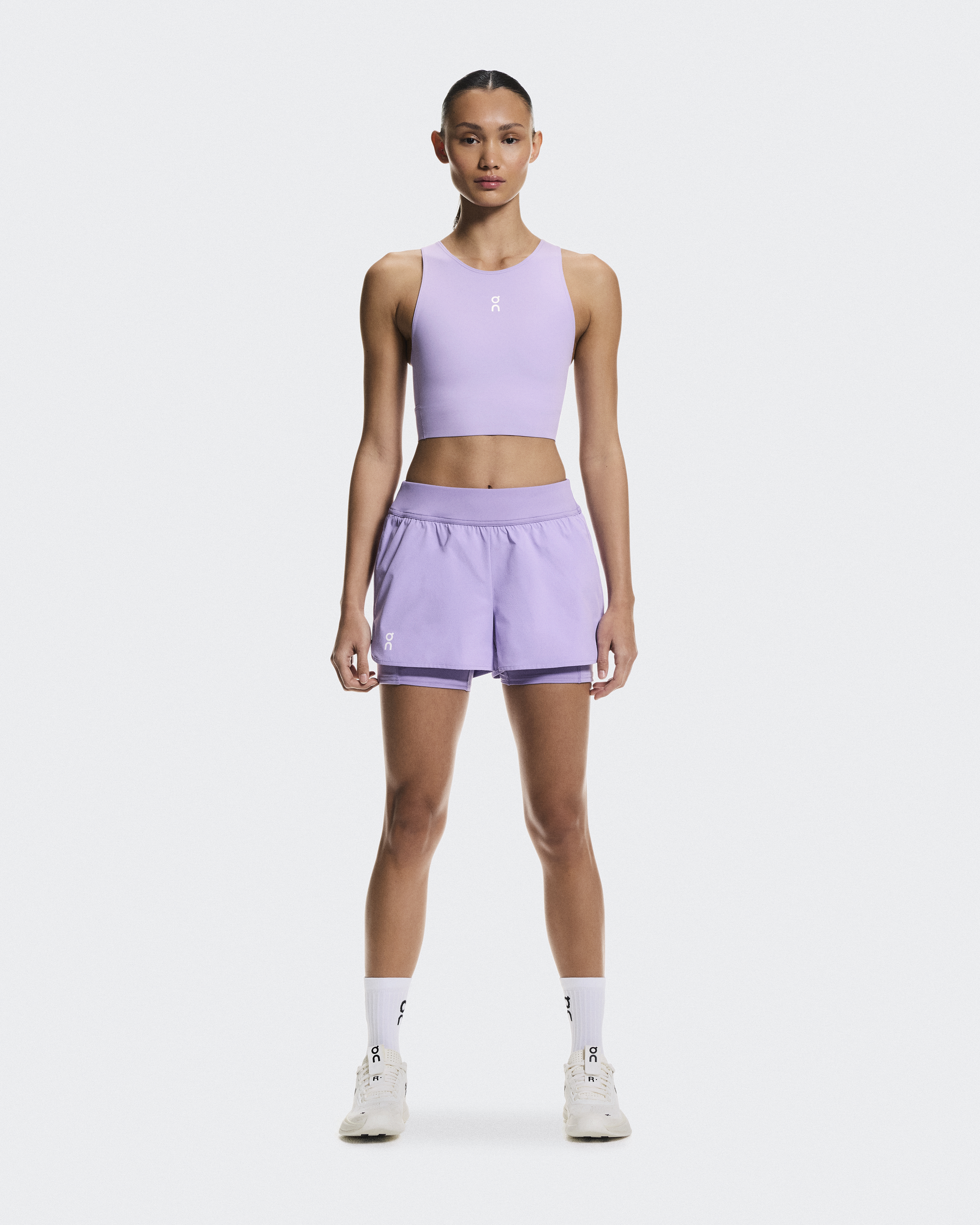 3" Court Shorts 2-in-1 in Bloom