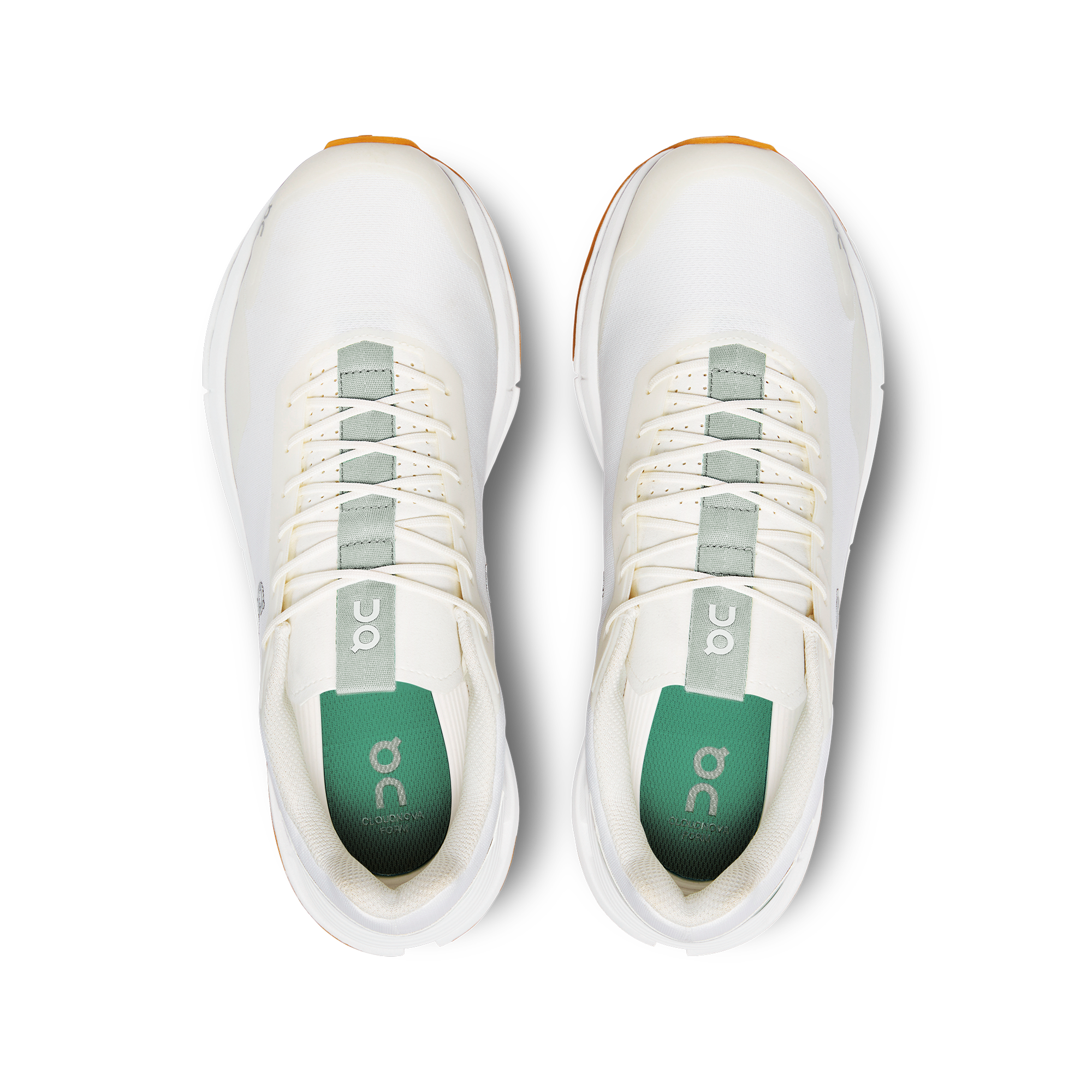 On Running Cloudnova Form Sneakers in White for Men