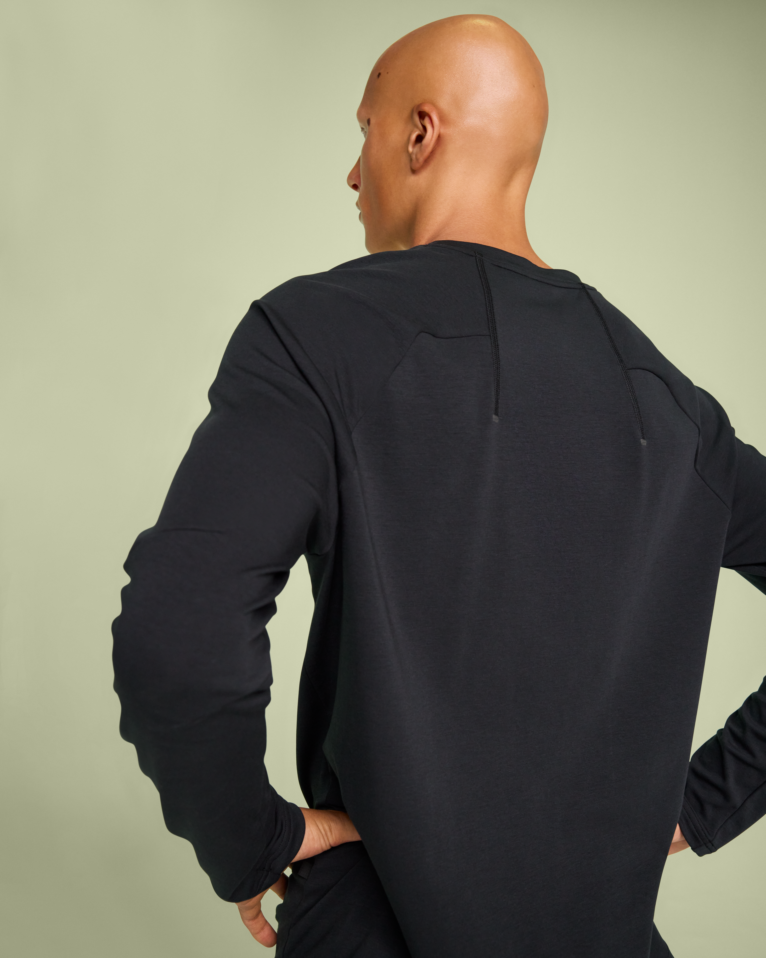 Tシャツ・カットソー THE COLDEST MOMENT TCM long nose man T black Men's Focus Long-T | Black | On United States