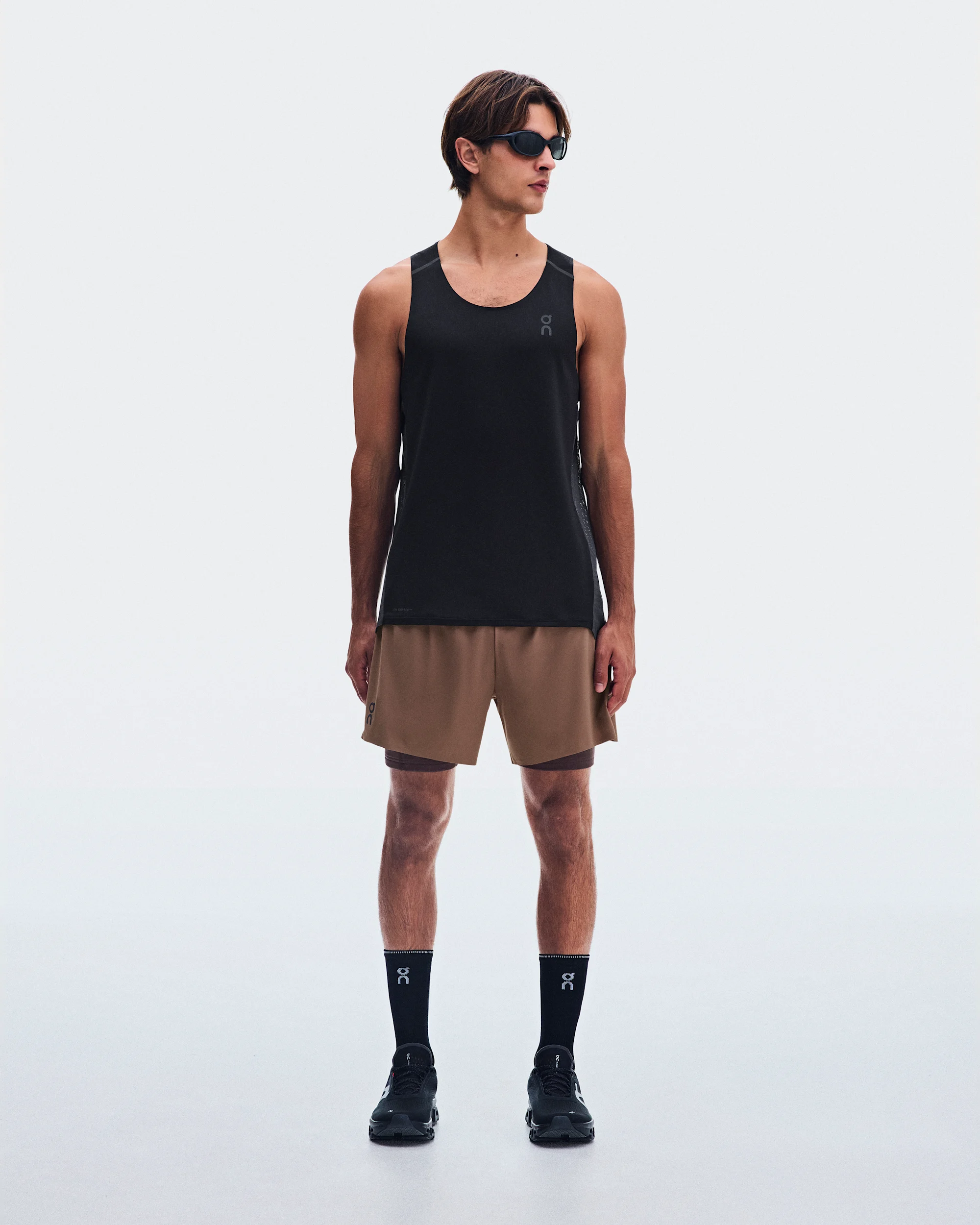 Men's 5" Performance 2/1 Shorts Acorn | Mulberry