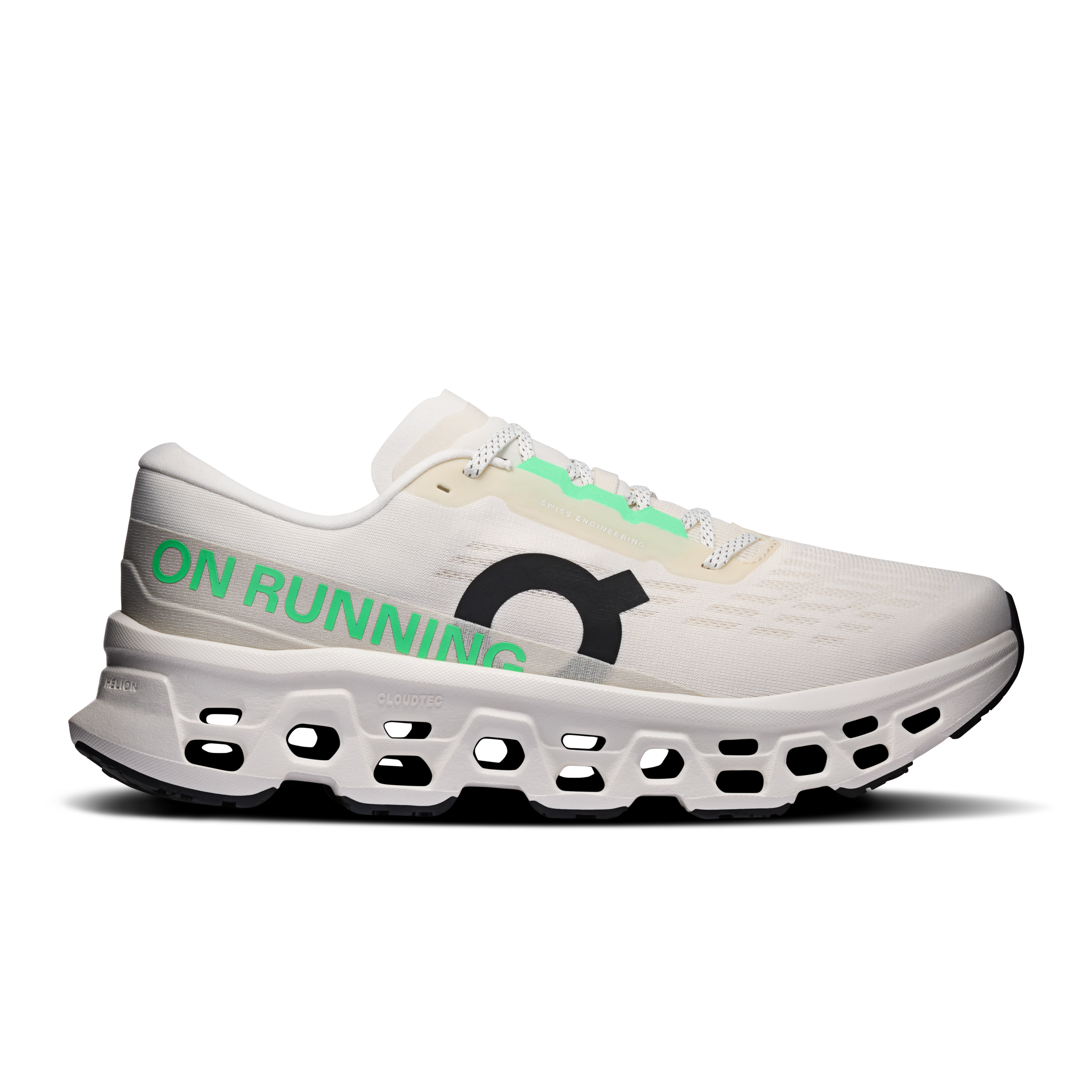 On Cloudmonster 3 Ivory & Ivory Homme – Running quotidien, foulées réactives Chaussures