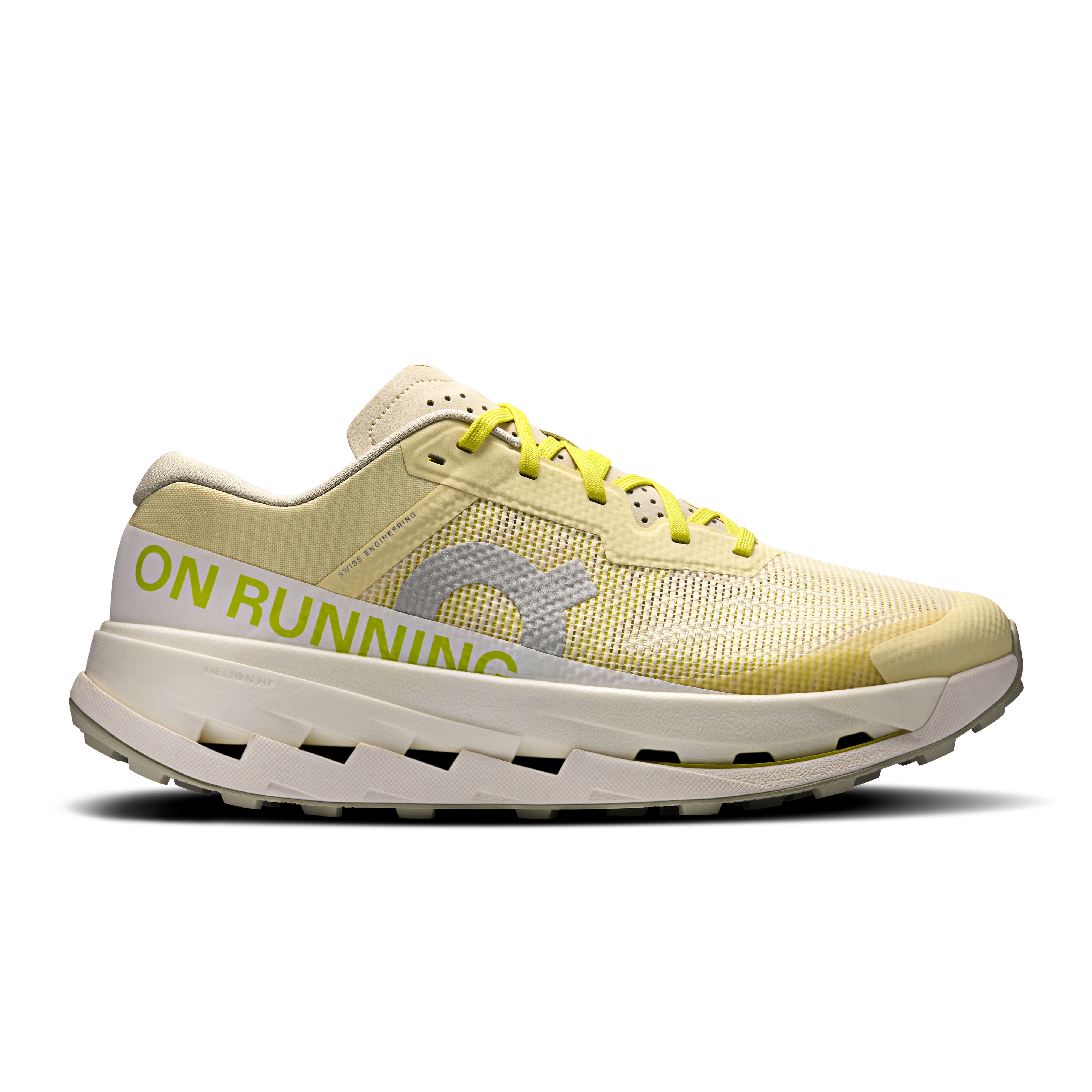 On Cloudultra 3 Yellow White Men Men – Trail running, Missiongrip™, long distance Shoes