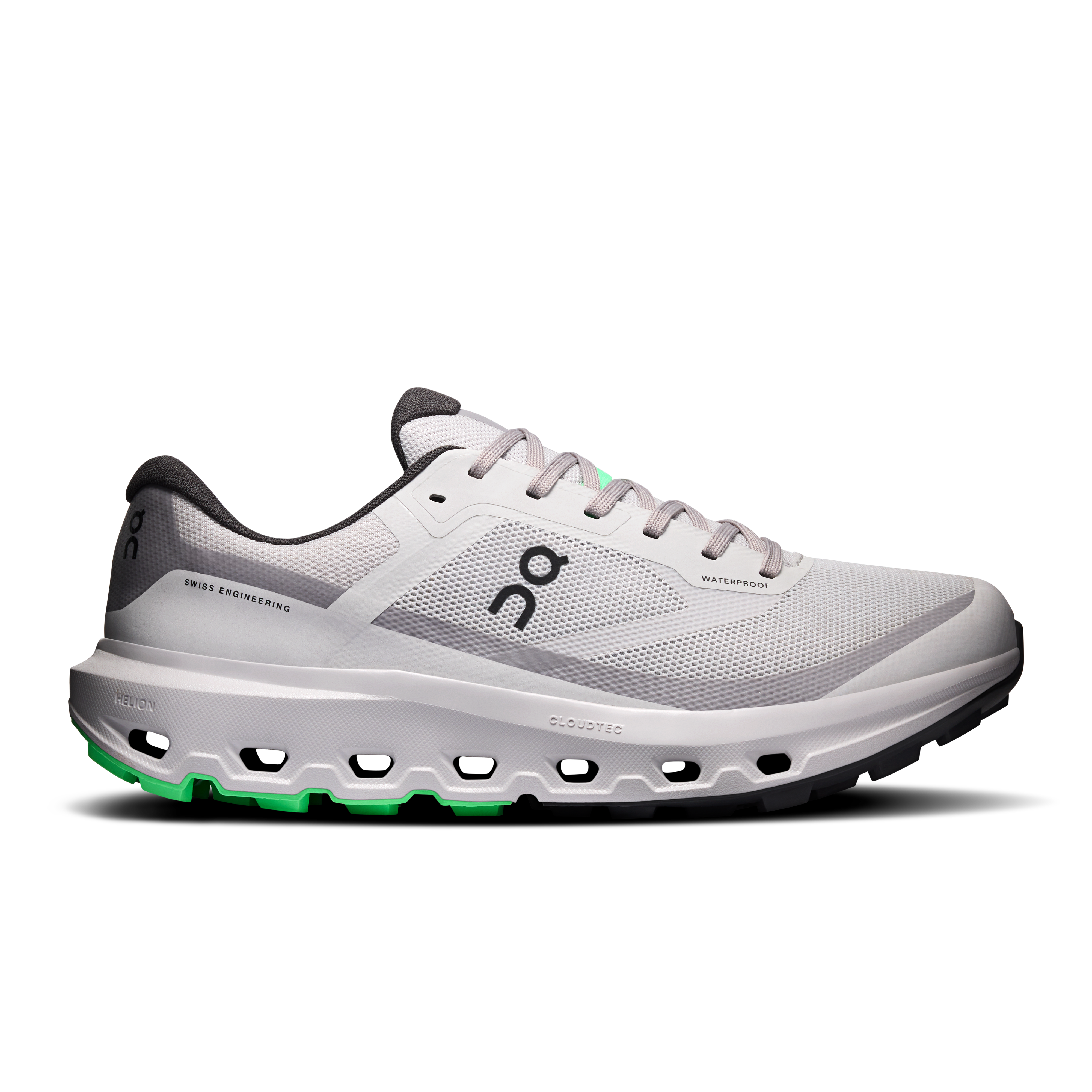 Cloudvista 3 Waterproof Trail Running Shoe in Silver/Ore