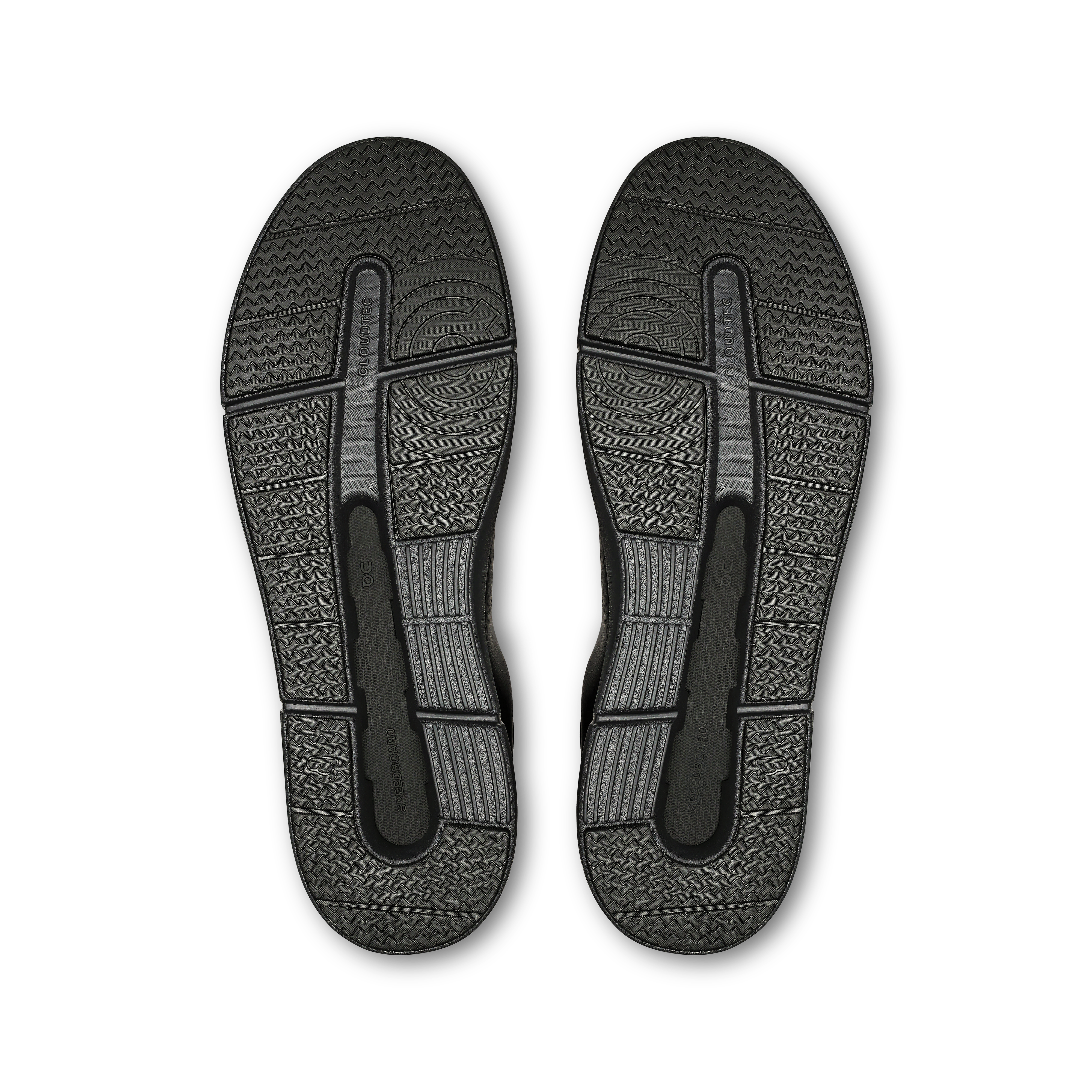 On THE ROGER Advantage Black & Black Hombre Tenis Calzado