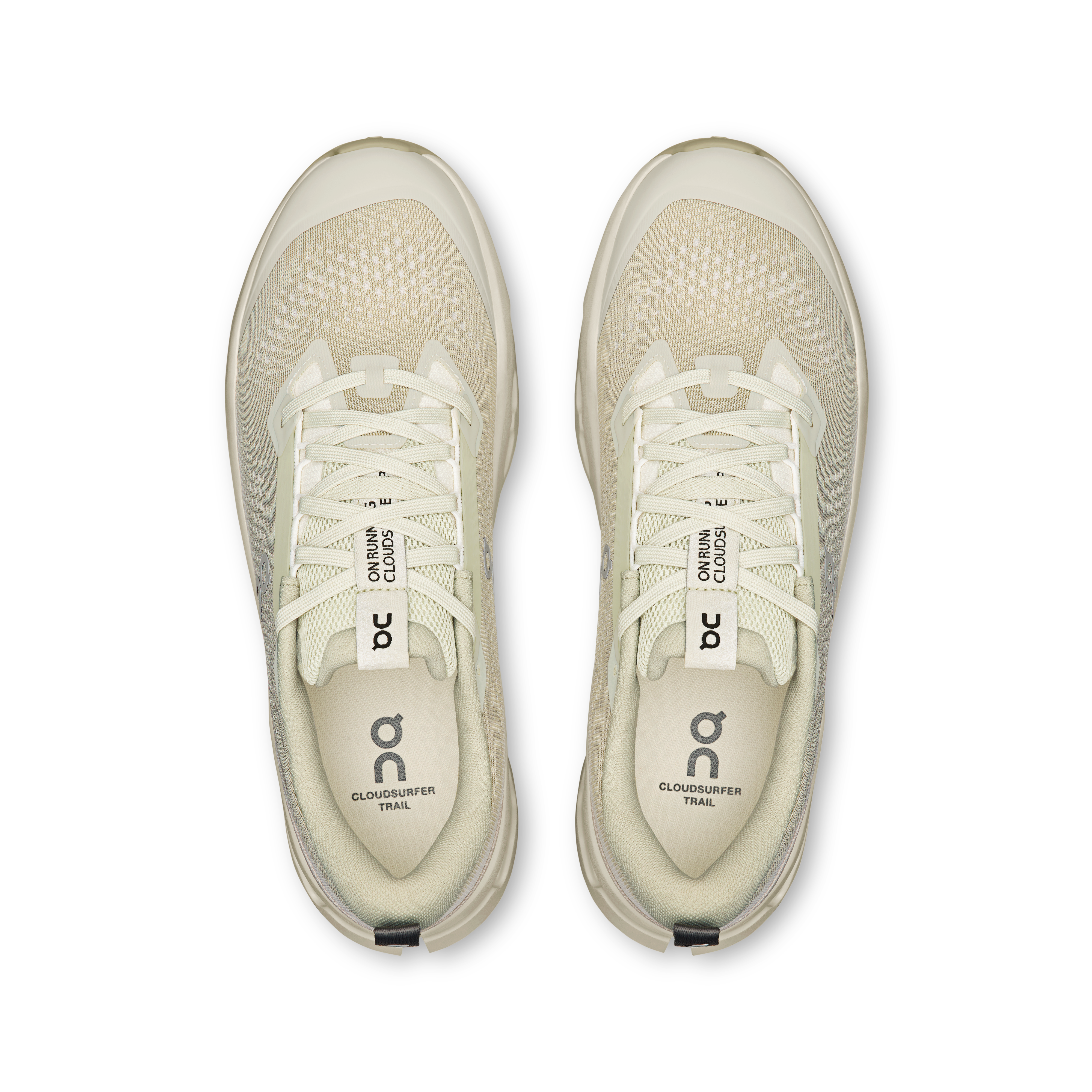 On Cloudsurfer Trail 2 Chalk & Ghost Herren Trailrunning Schuhe