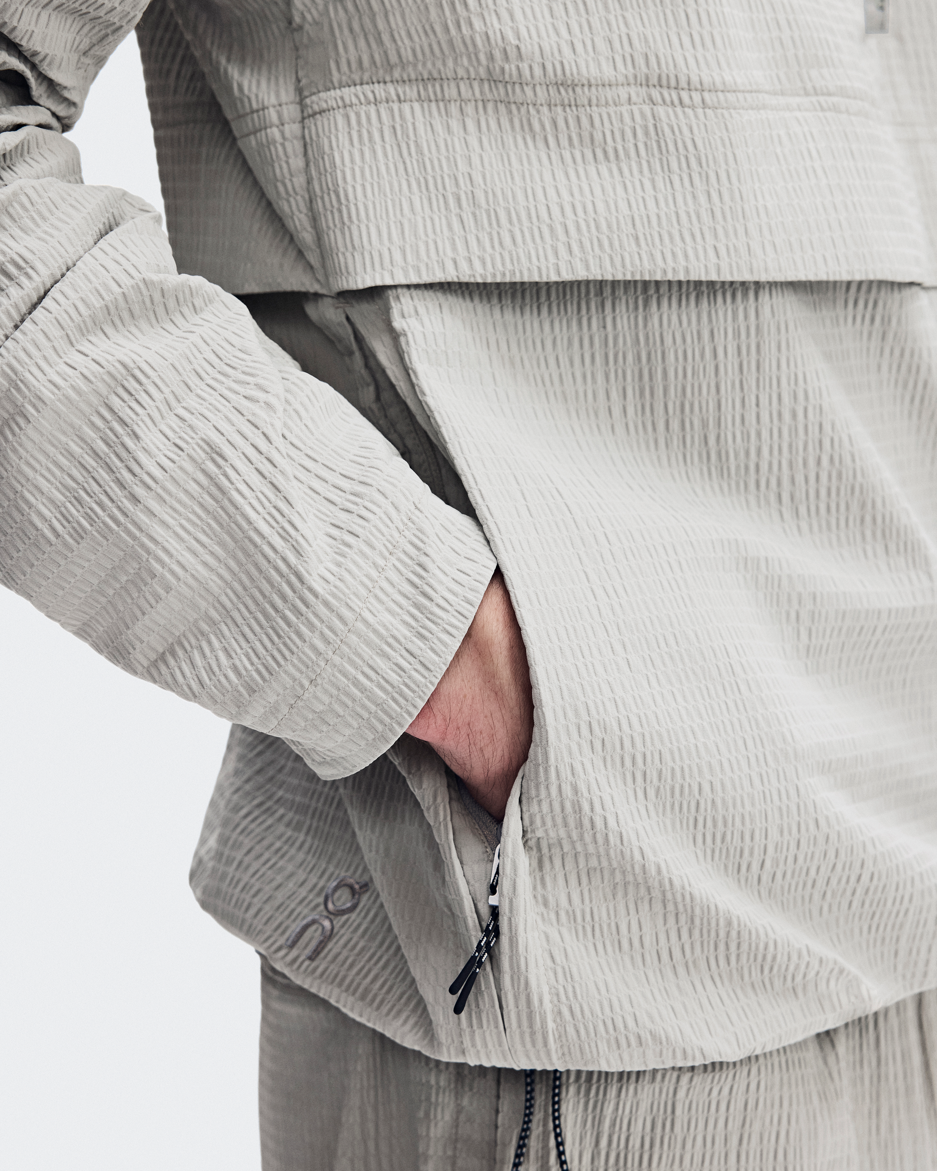 Courtside 1/2 Zip EazeMen / Brume / L