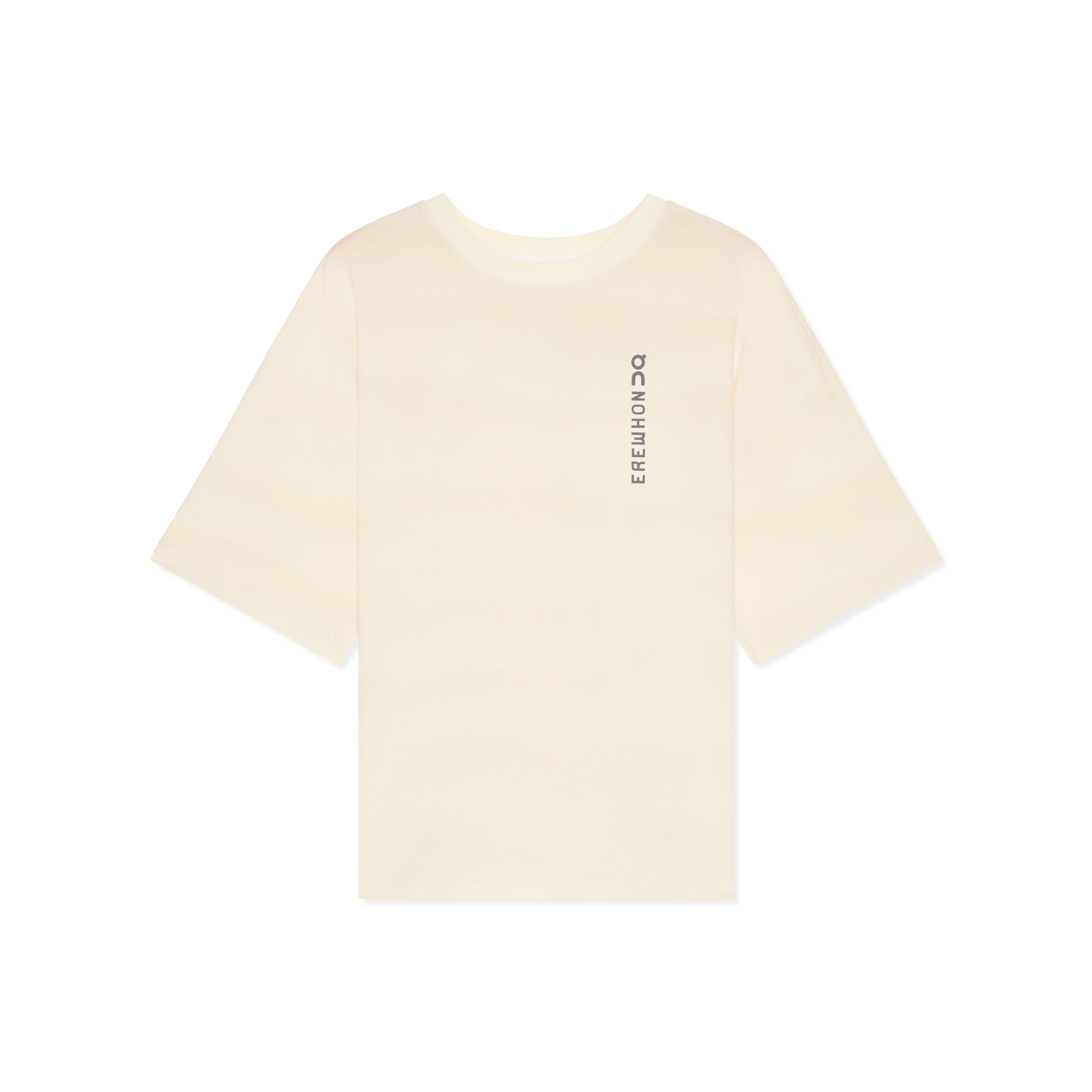 Performance-T Erewhon Short-Sleeve Shirt in Ivory/Ivory