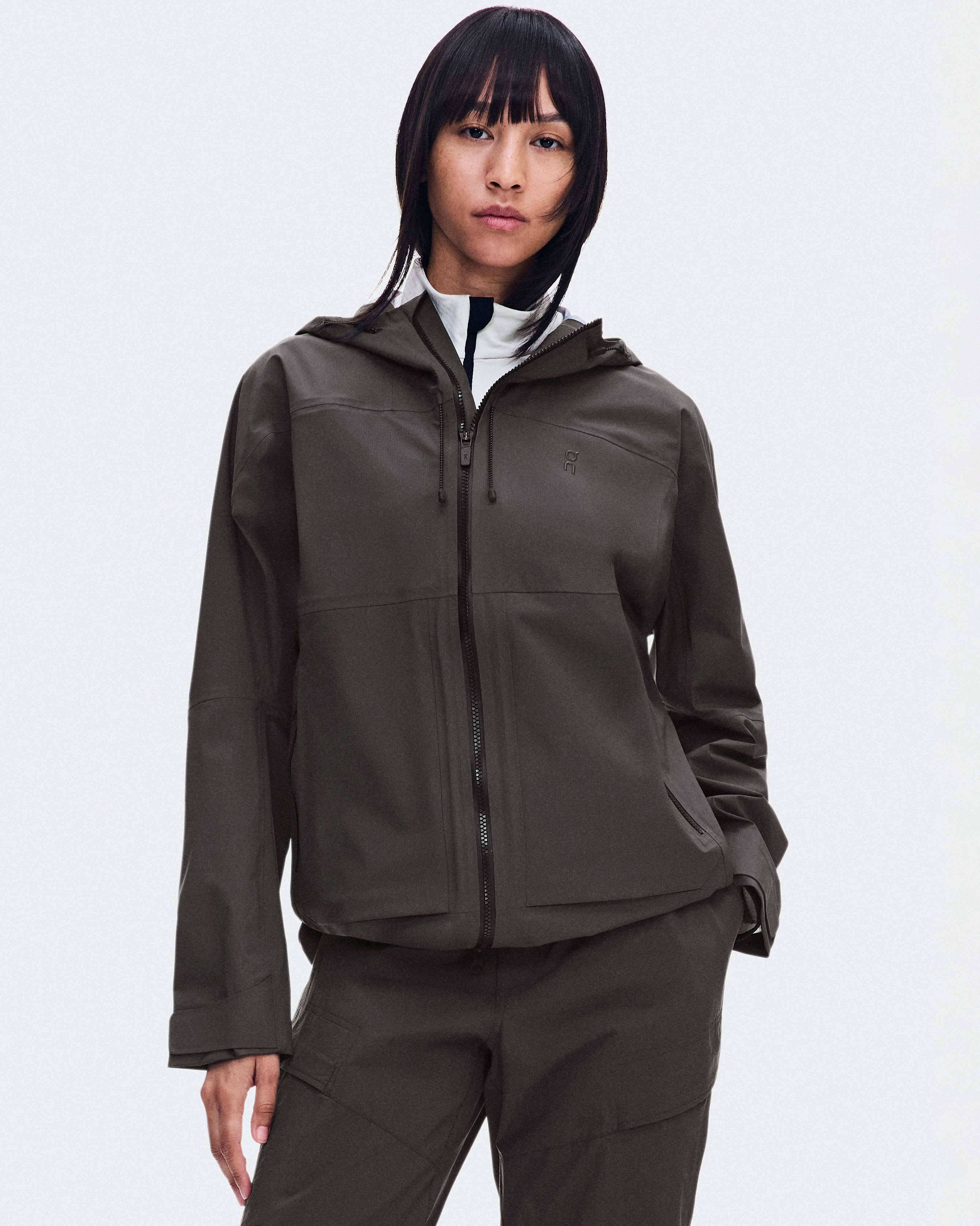 On Ascent Jacket Espresso Women Jackets