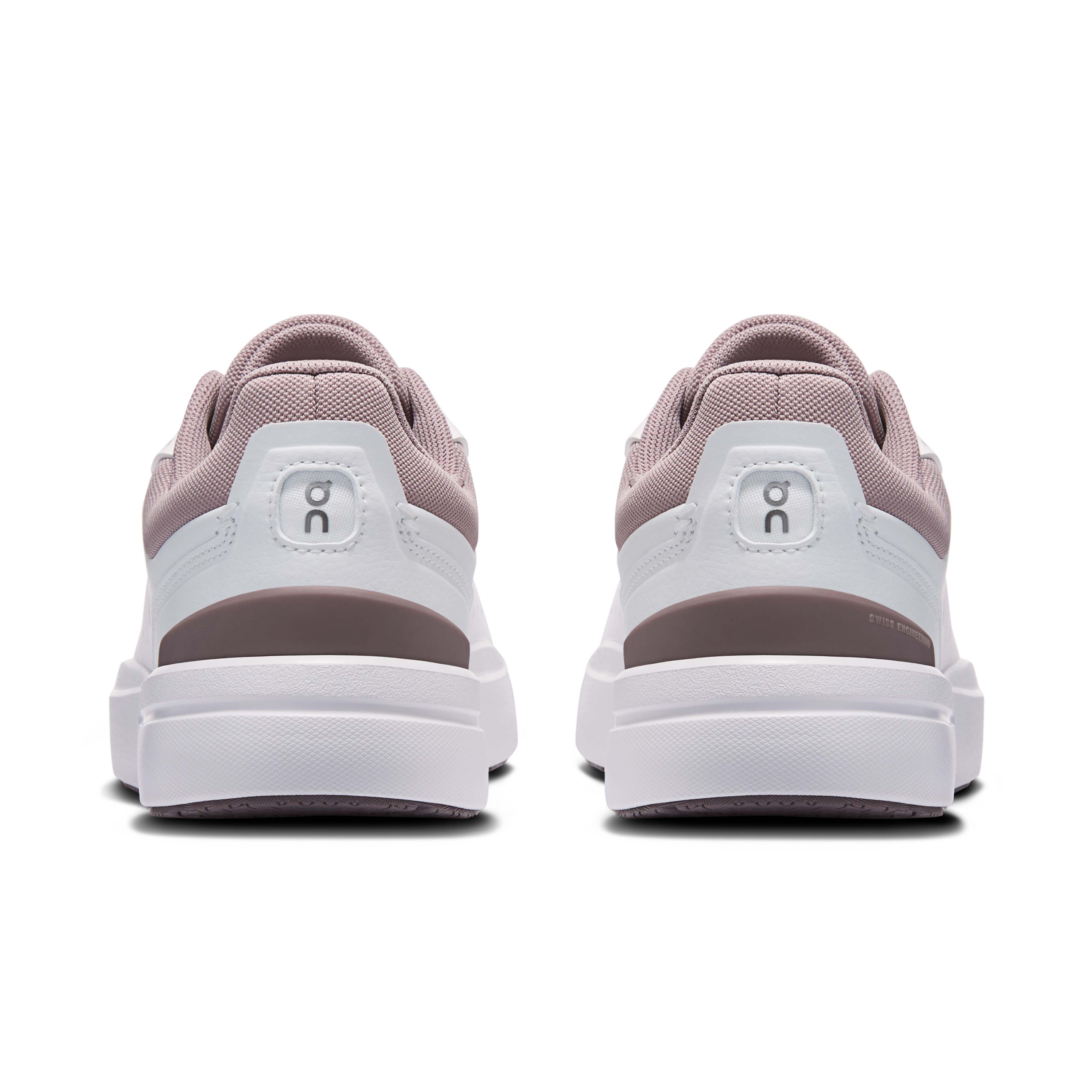 On THE ROGER Advantage White & Heron Women Tennis Shoes