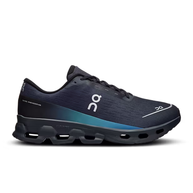 Cloudspark Road Running Shoe in Black/Blueberry