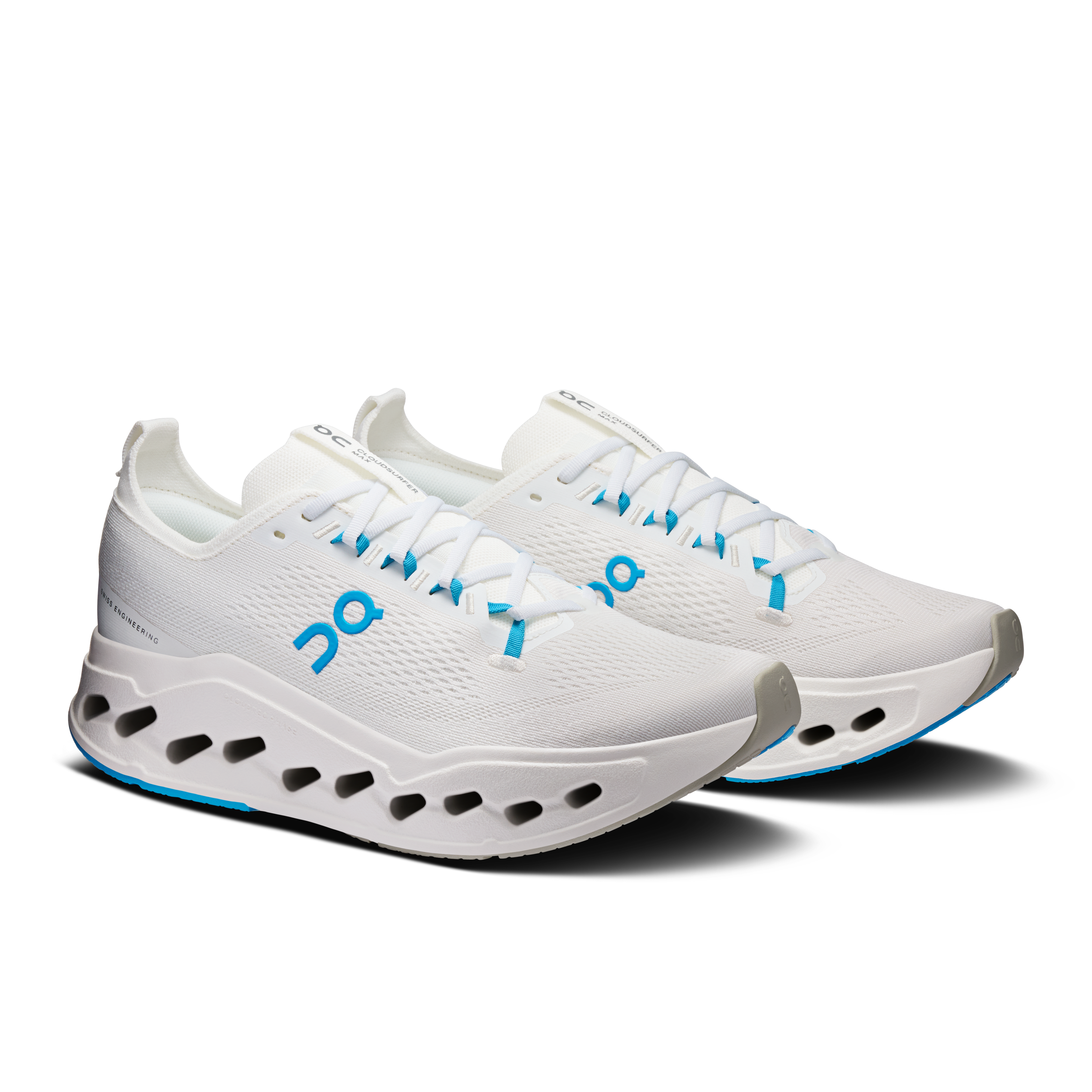 On Cloudsurfer Max White & Ivory Men Road running Shoes