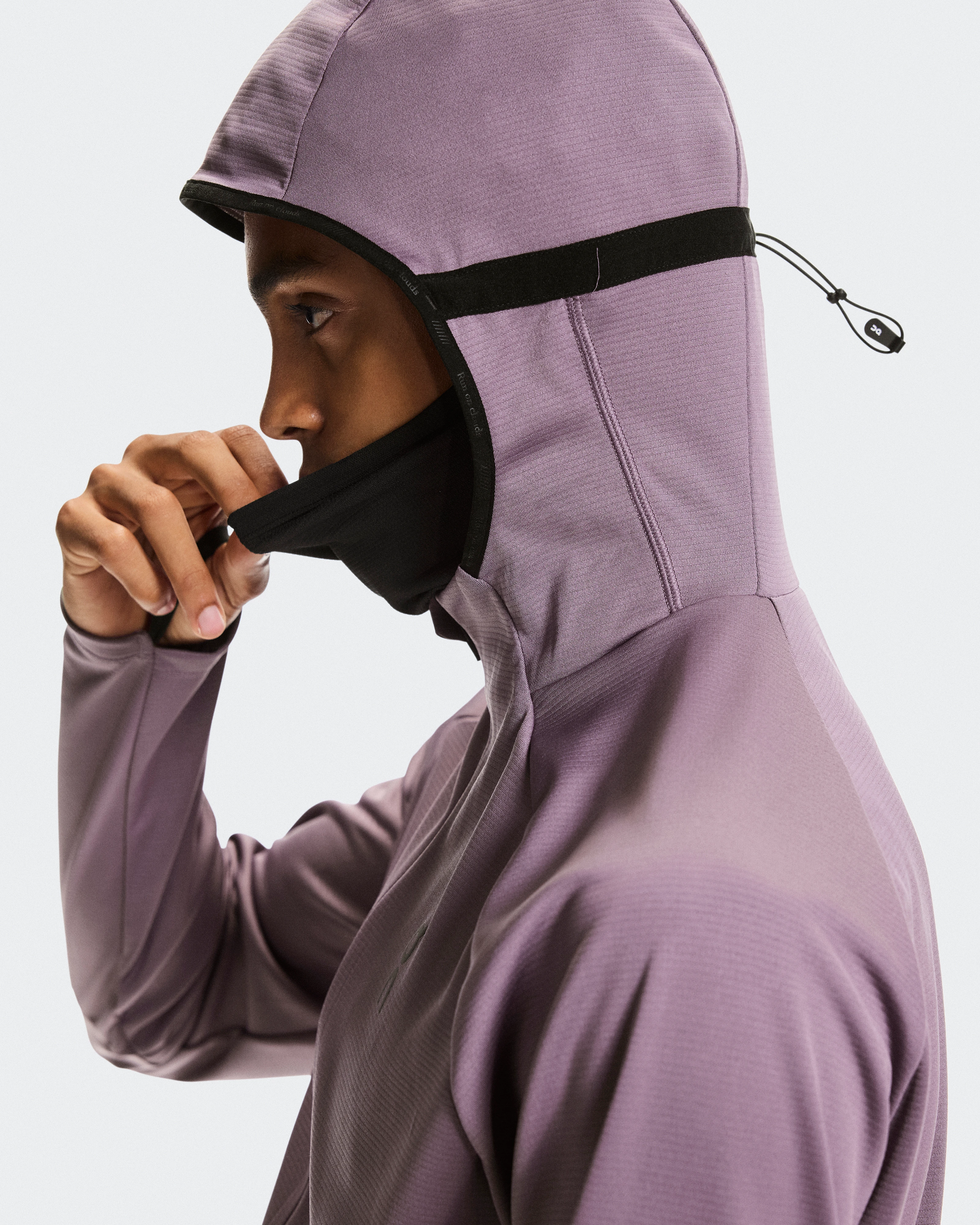 On Climate Zip Hoodie Dewberry Men Hoodies and sweatshirts