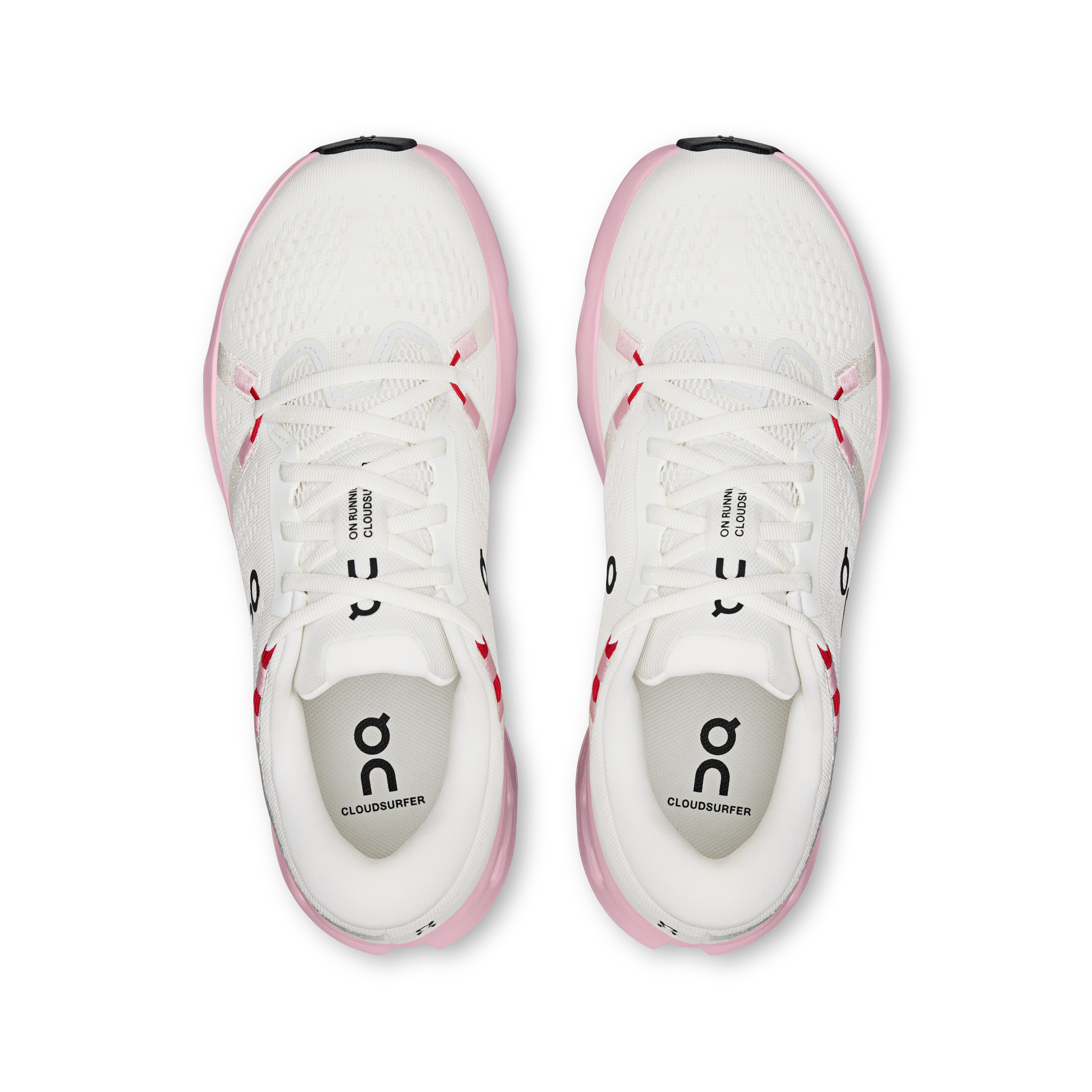 On Cloudsurfer 2 Ivory & Peony Women Road running Shoes