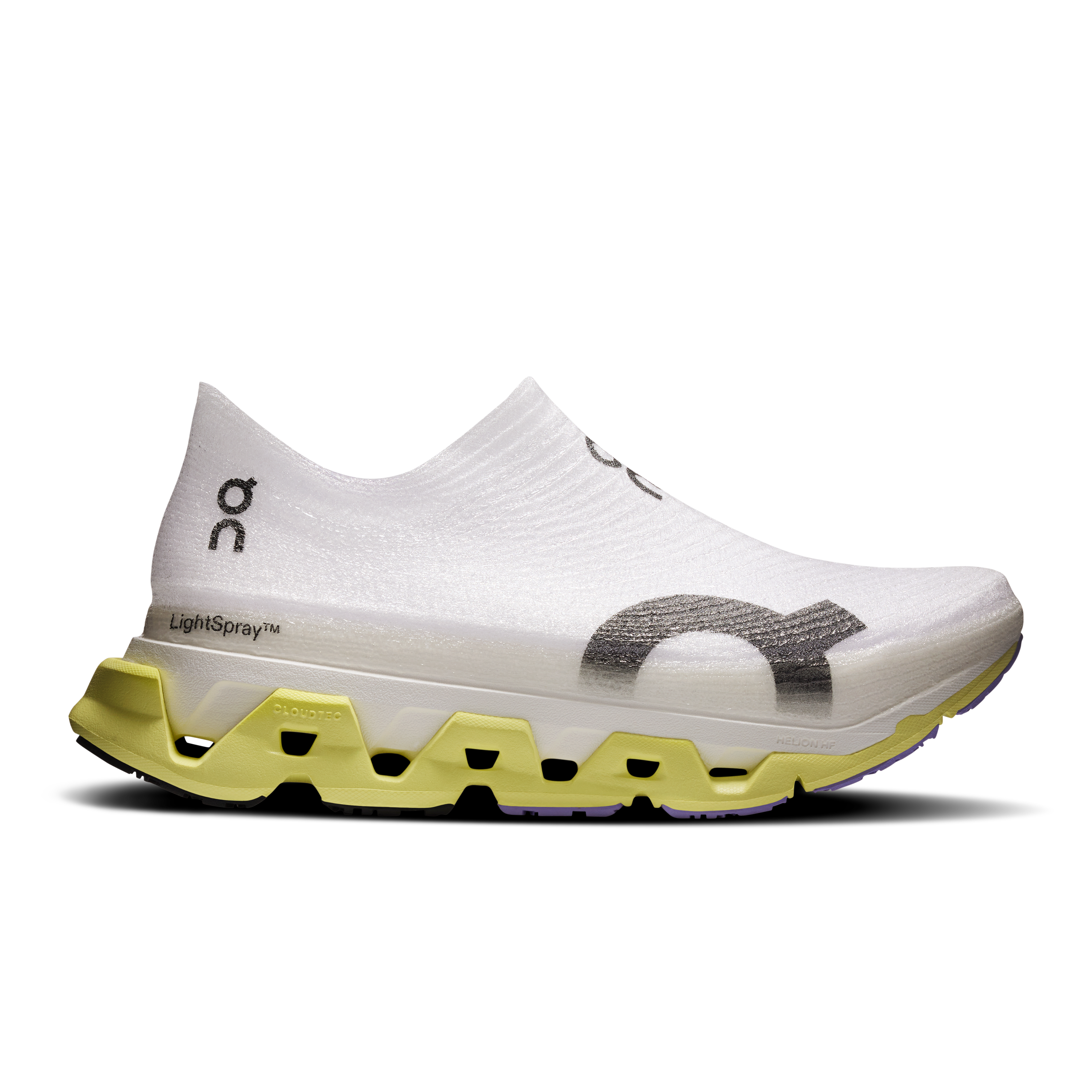 On LightSpray Cloudmonster 3 Hyper Yellow Pink Unisex Unisex – Long runs, tempo runs, responsive ride Shoes