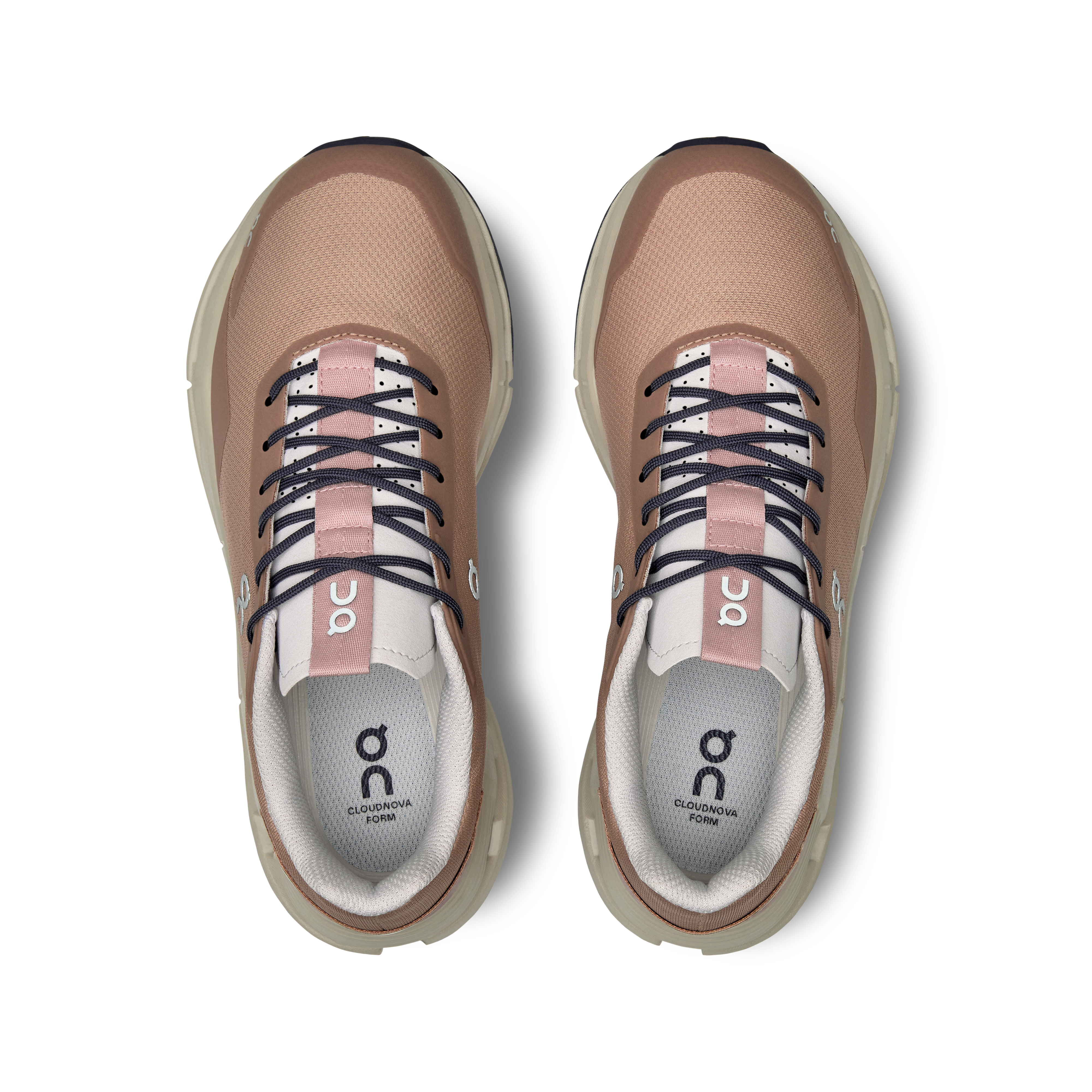 On Cloudnova Form Rosebrown & Orchid Women Active life Shoes