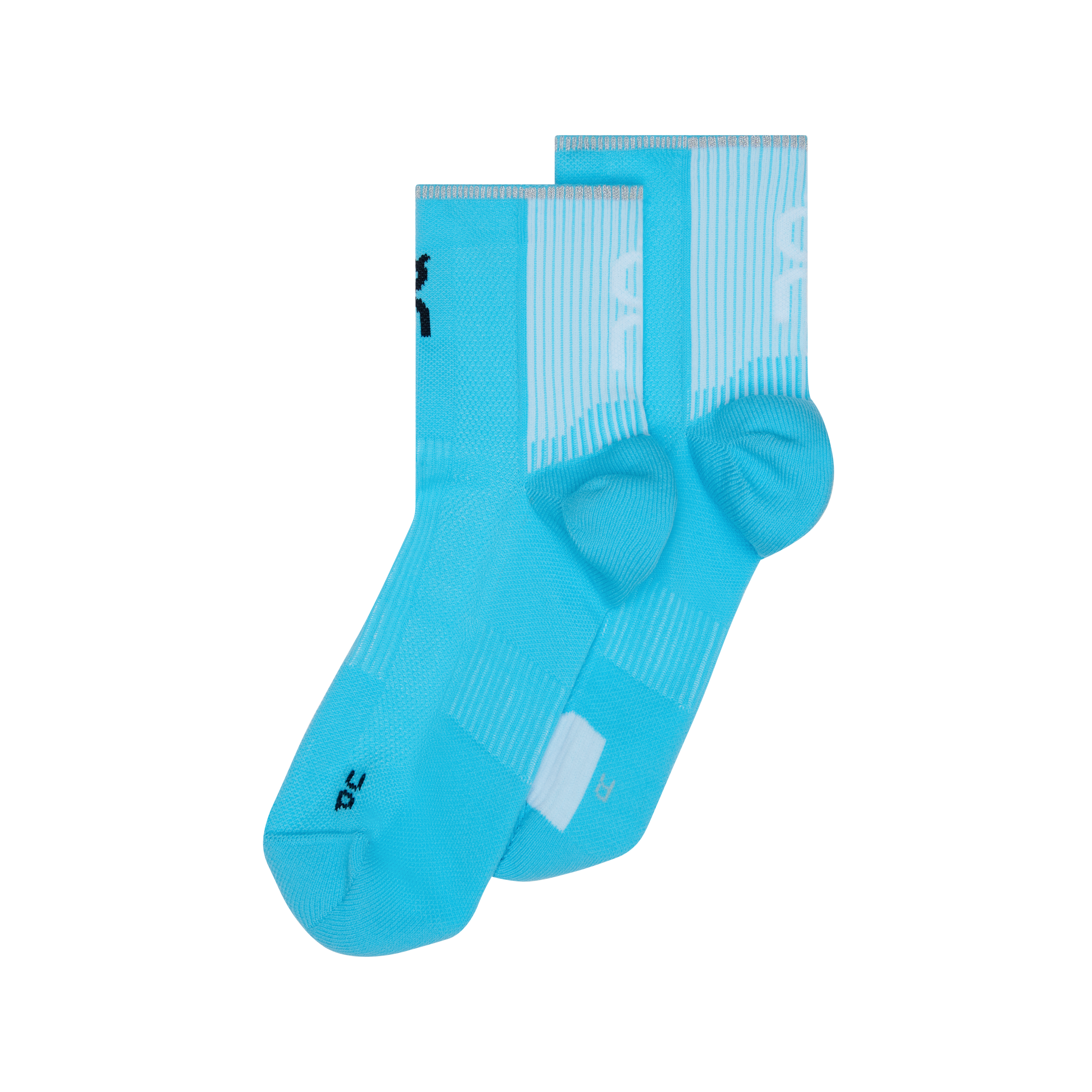 Performance Run Sock Mid in Horizon/White