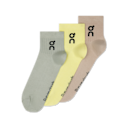 Logo Sock Mid 3P in Lemonade/Tin