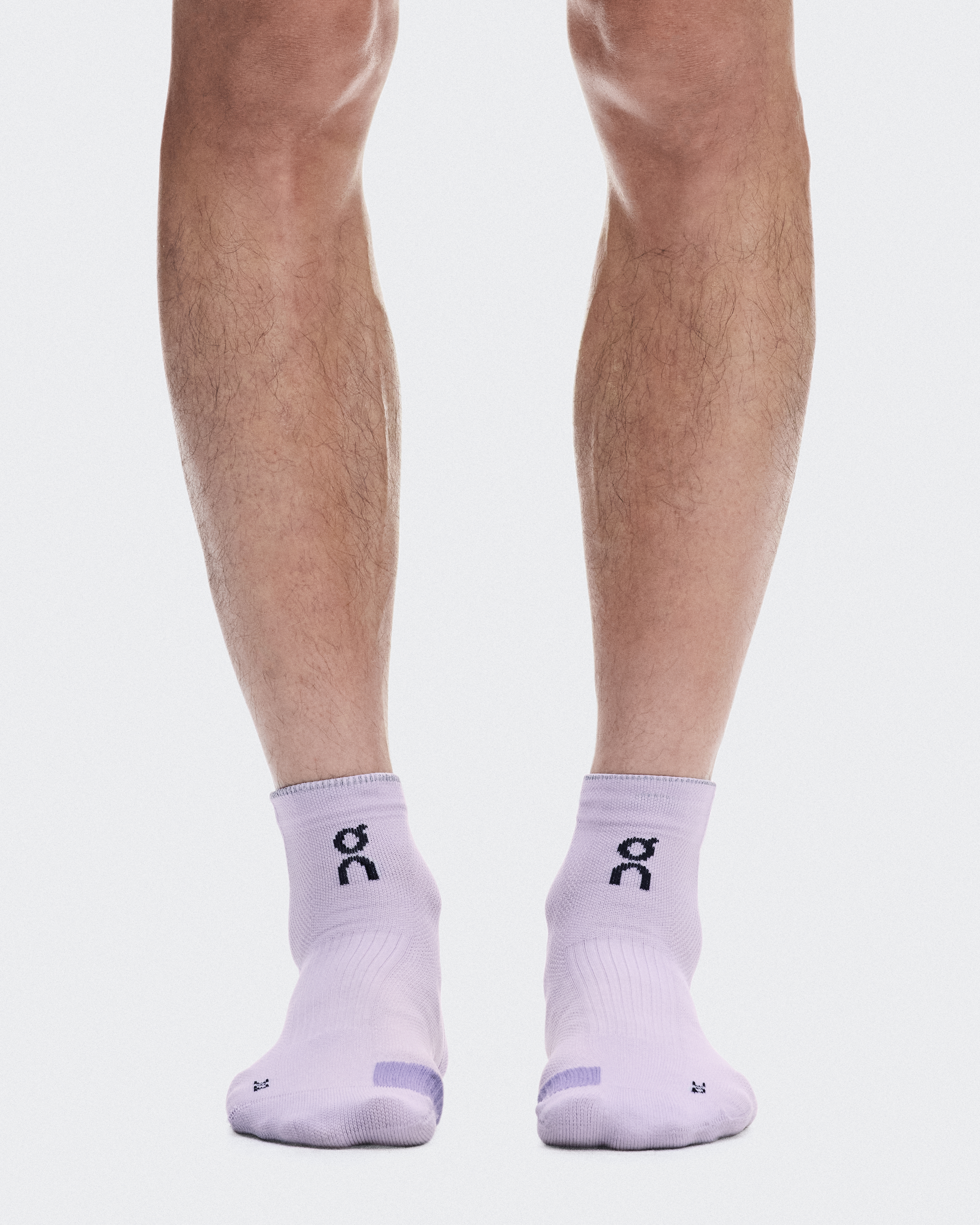 Performance Run Sock Mid in Foxglove/Mallow