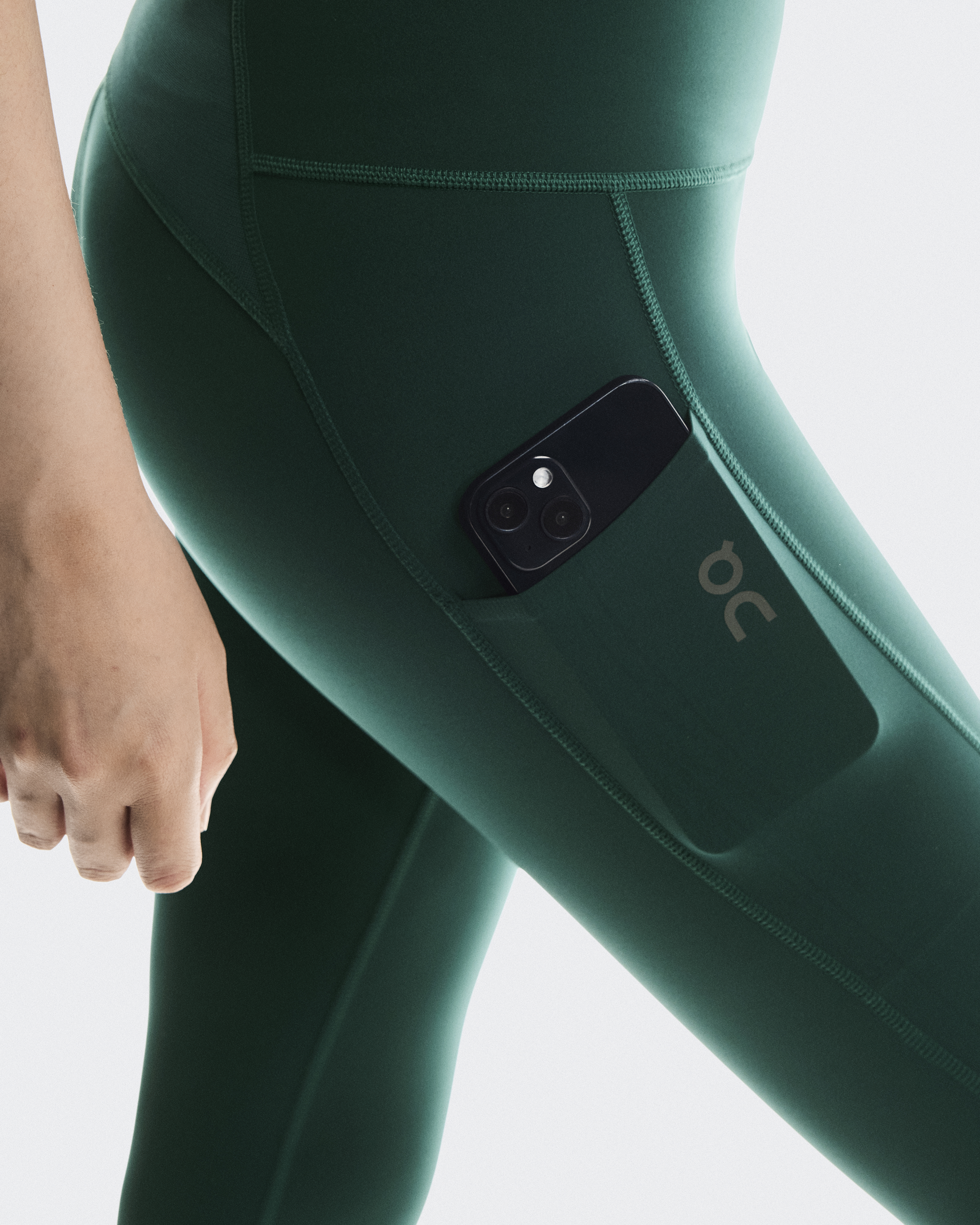 Women's Performance Tights 7/8 | Green | On United States