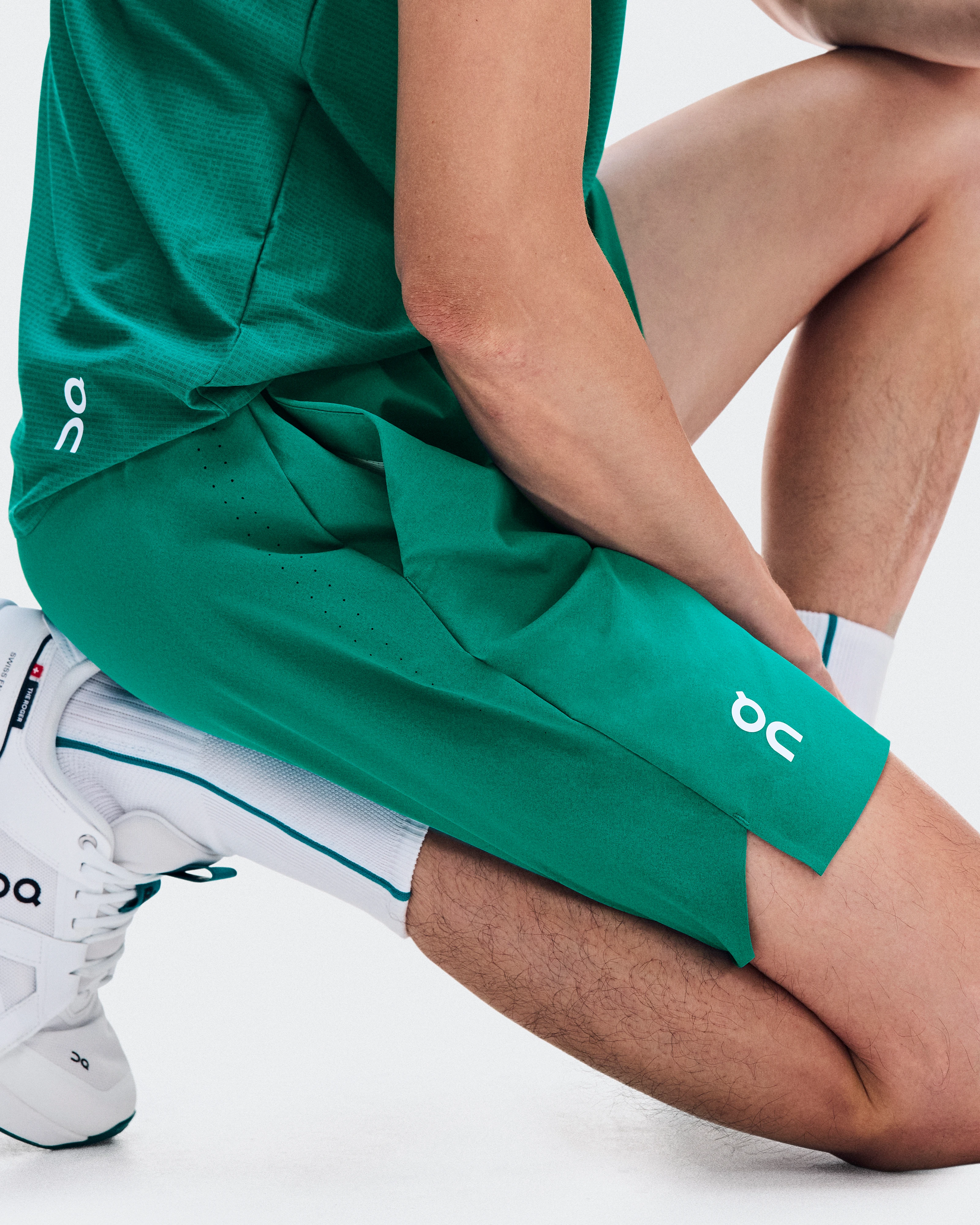 On 7" Court Shorts Neem Men Shorts