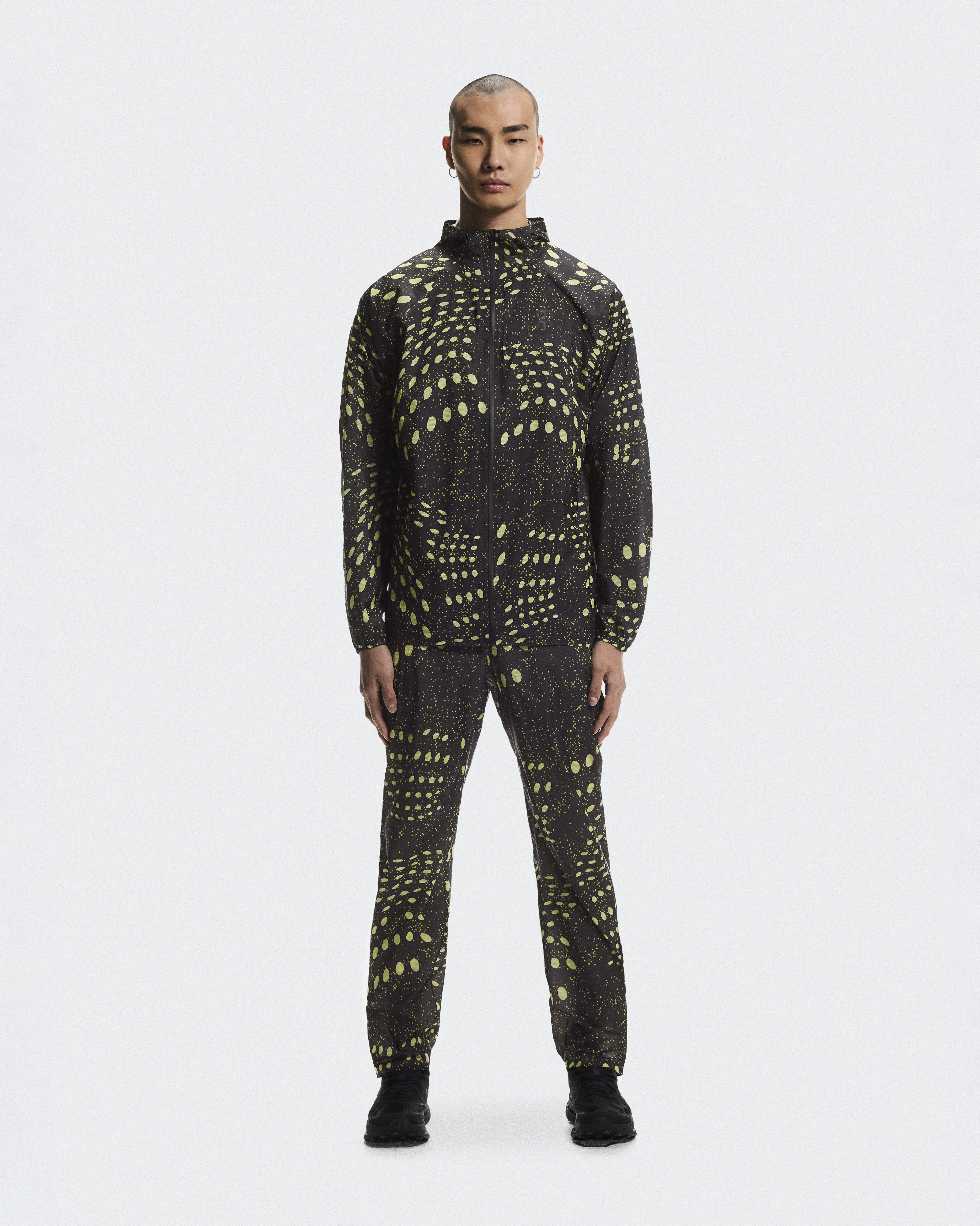 Ultra Jacket in Iron/Lime