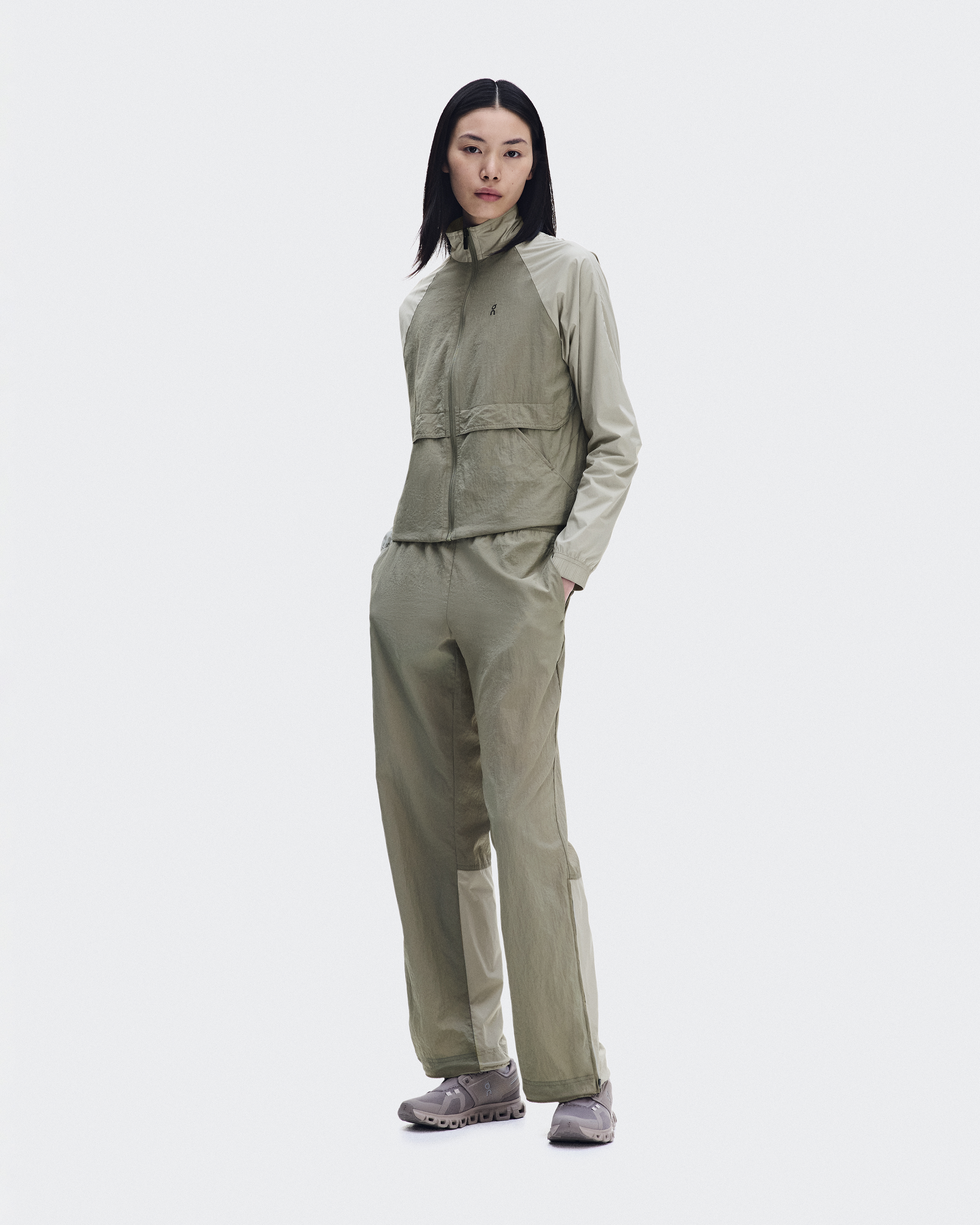 All-Day Track Pants in Vetiver/Brume