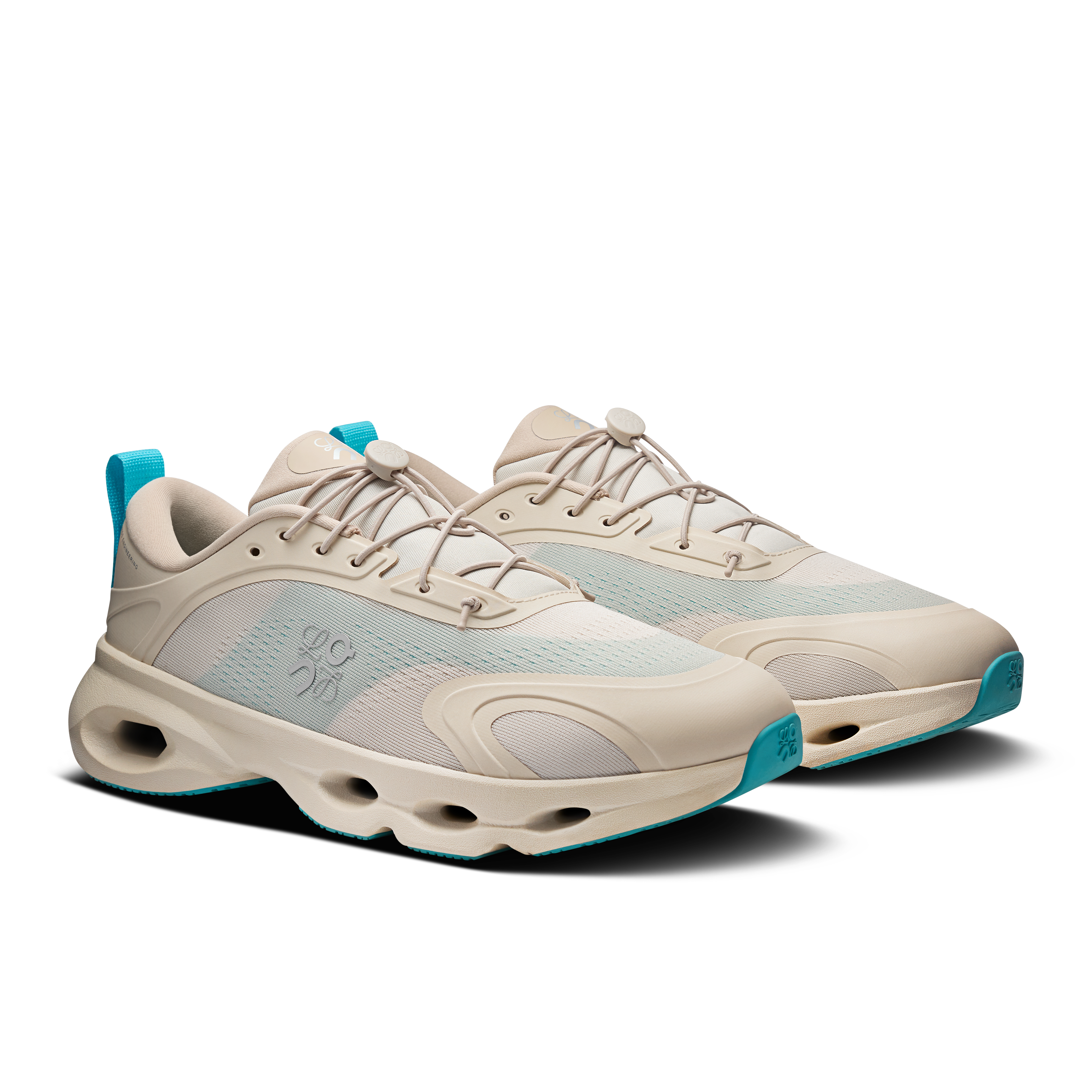On Cloudsolo LOEWE Sand & Turquoise Men Shoes