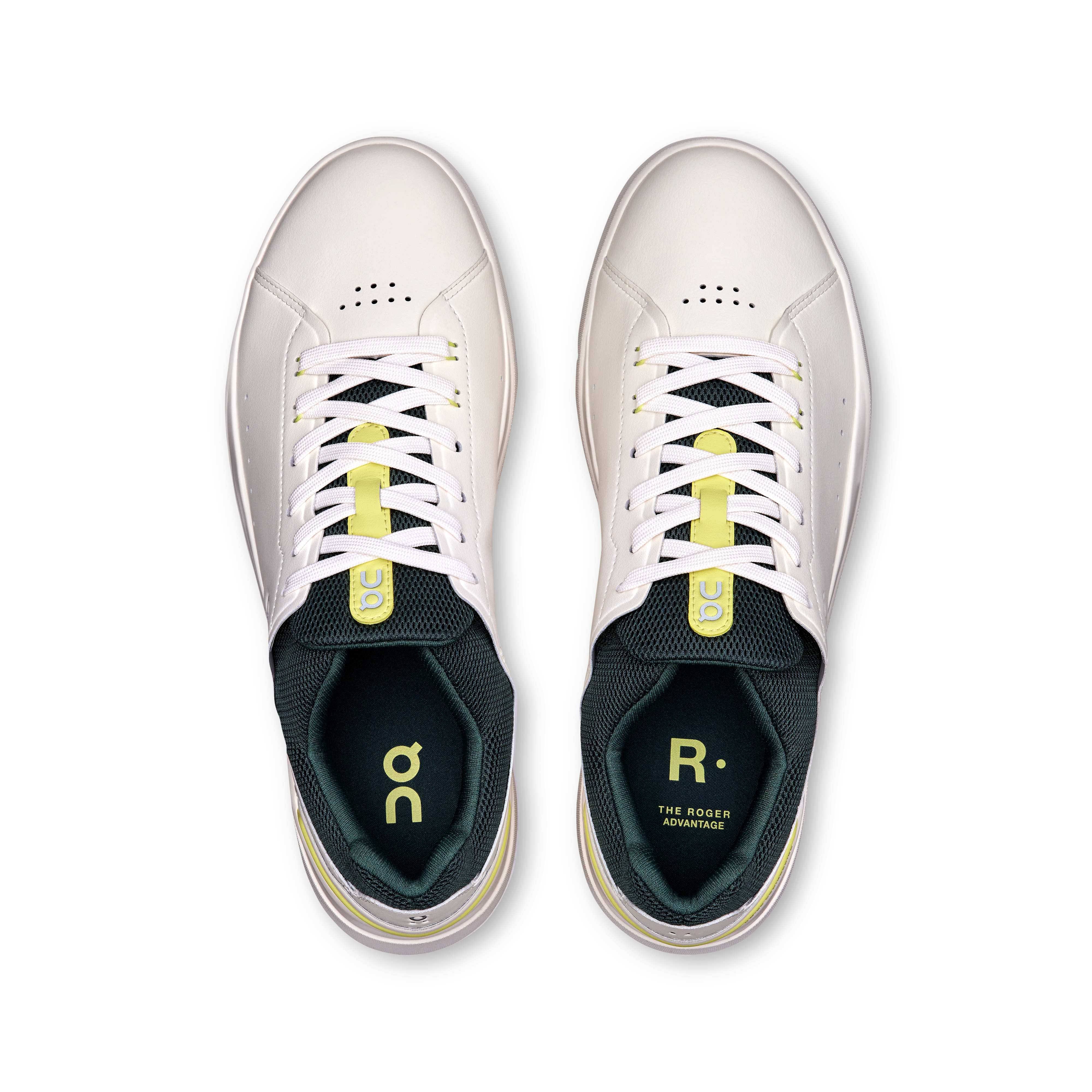 送料無料，お得 On オン スニーカー THE ROGER Advantage Ivory | Evergreen 29.5cm