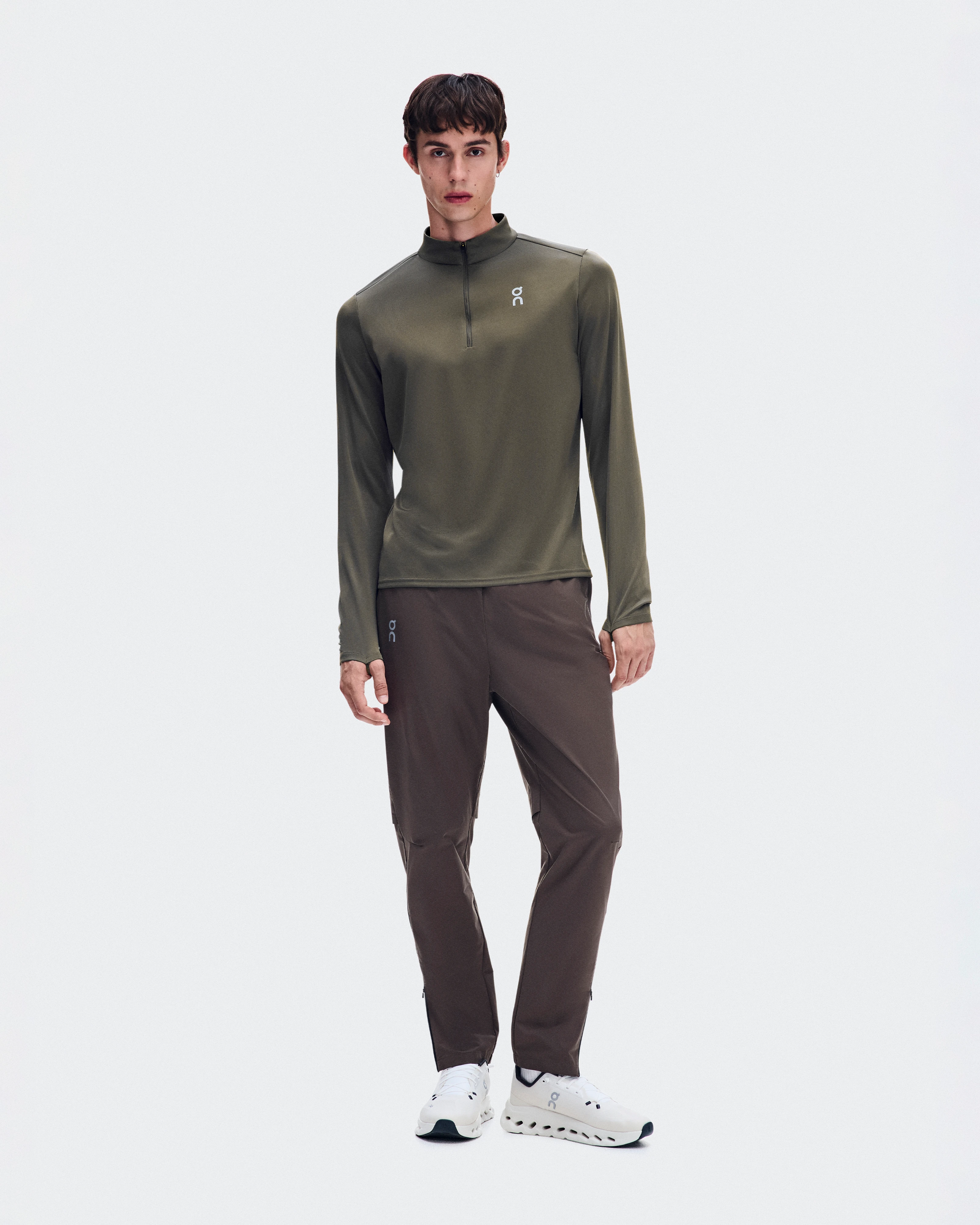 On Core 1/4 Zip Bark Men Hoodies and sweatshirts