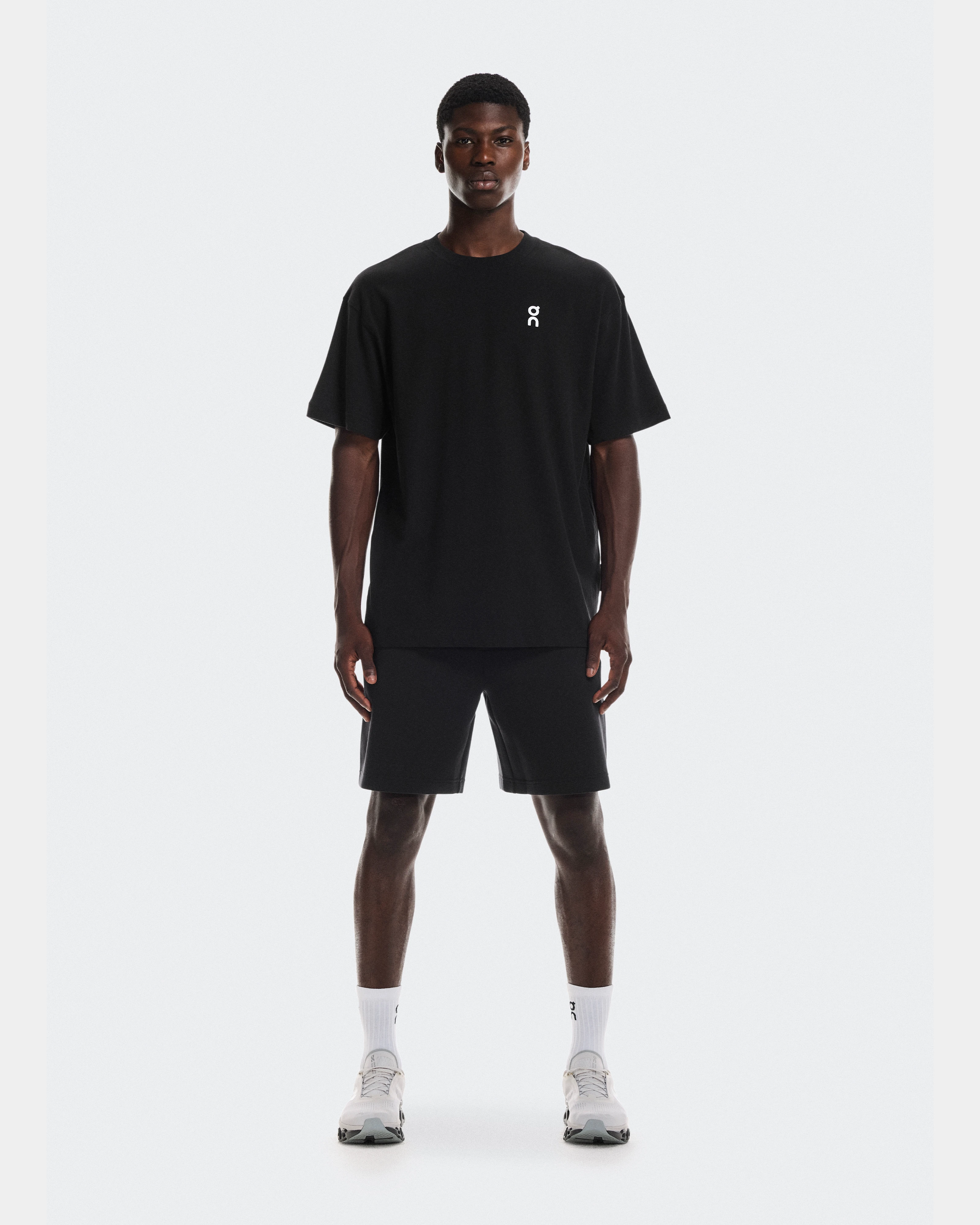 On Focus Tech Shorts Black Men Shorts