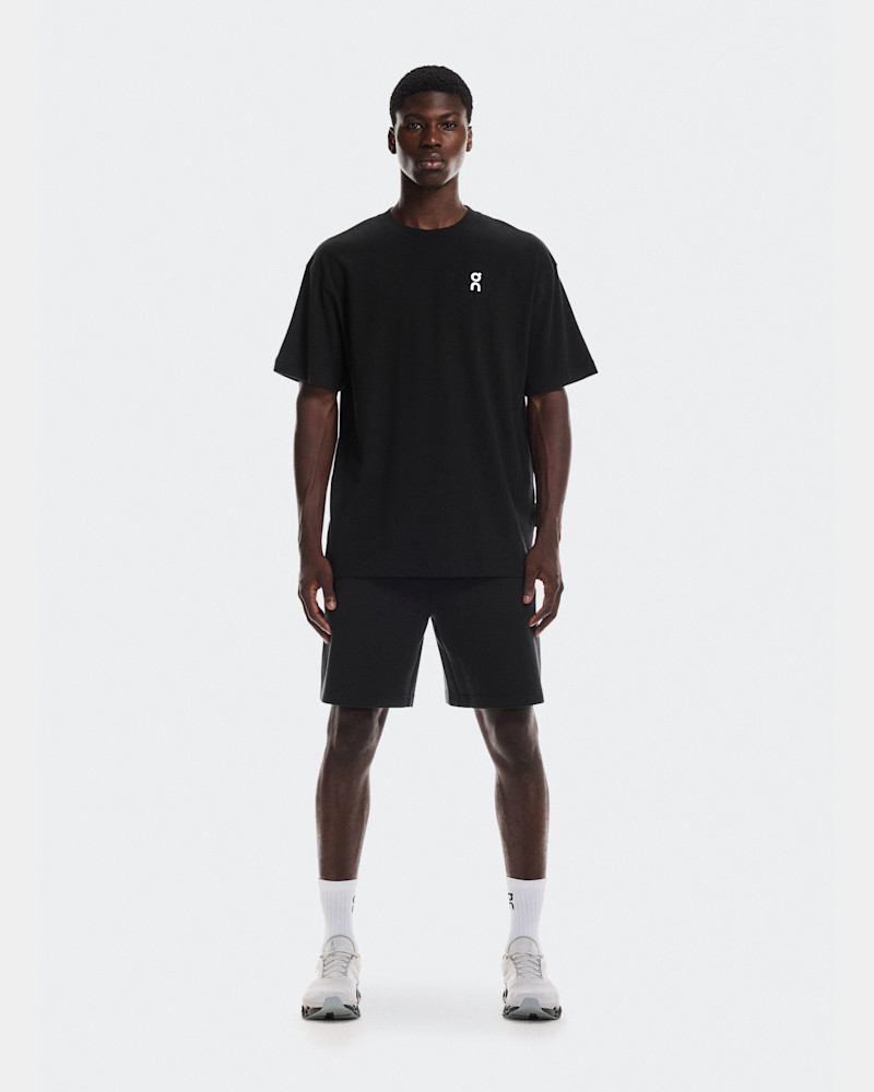On Men's Focus Tech Shorts in Black, Size: XL, Polyester