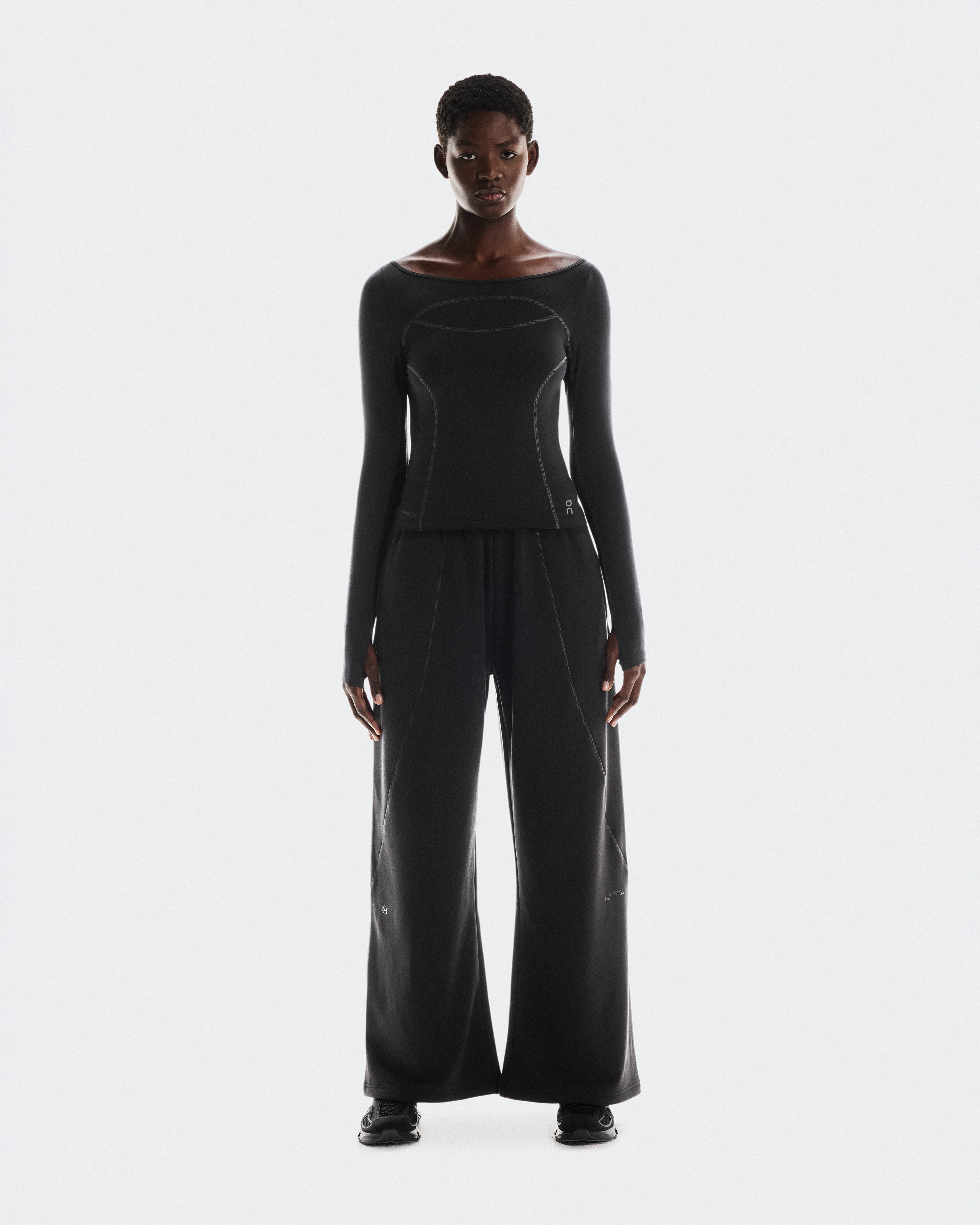 On STUDIO LONG SLEEVE FKA Black Damen Oberteile