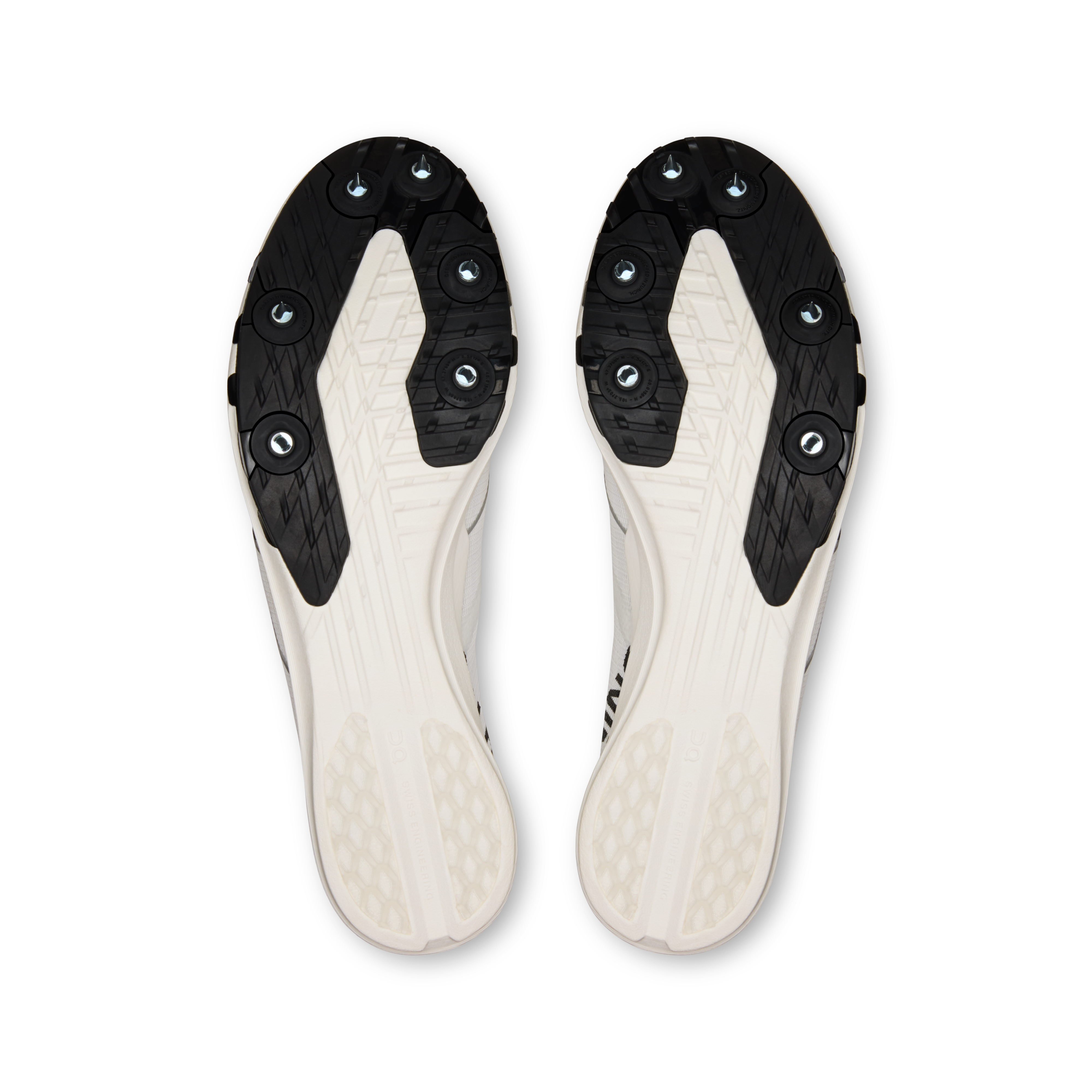 On Cloudspike XC White & Black Men – Long-distance cross-country racing, fast-feeling ride Shoes