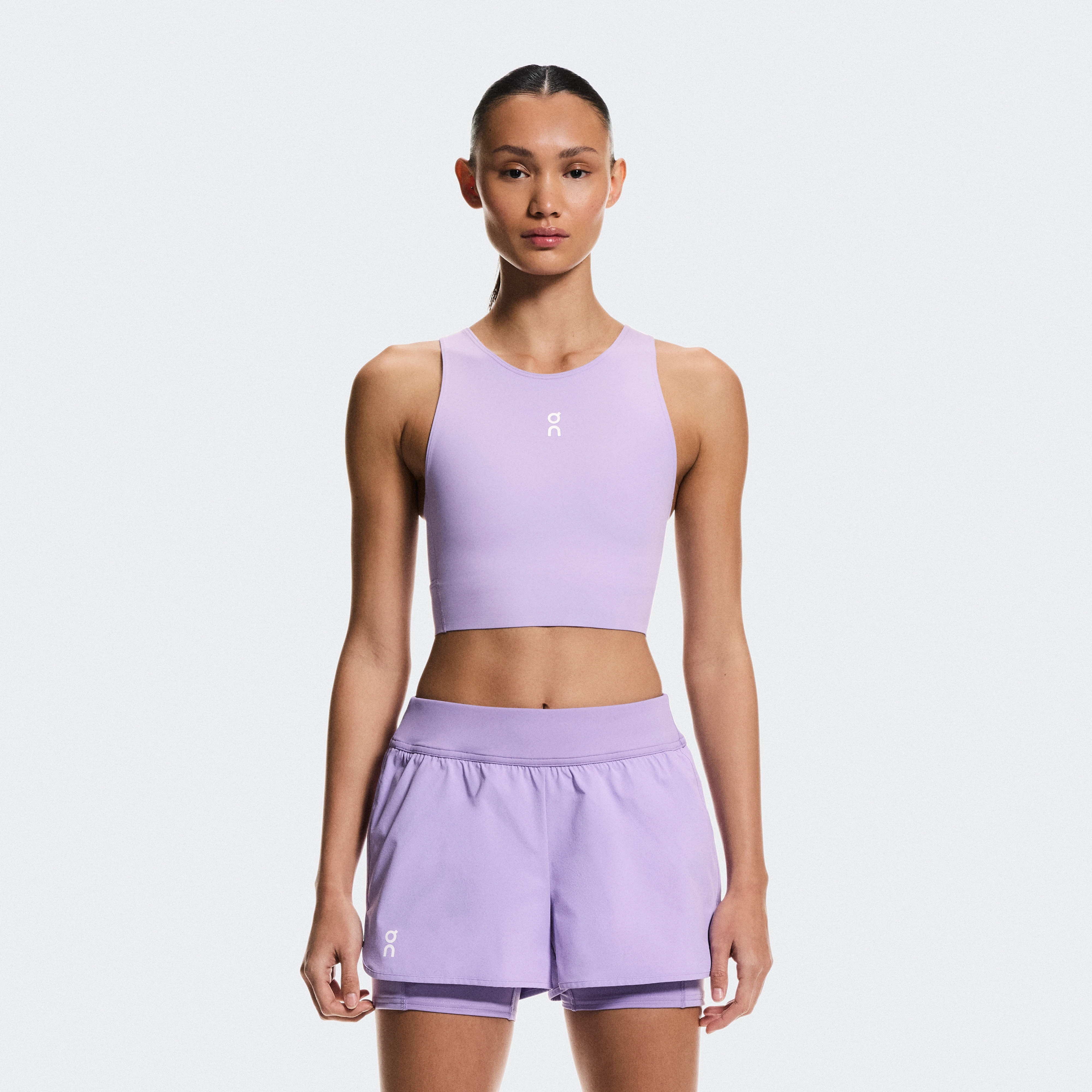 On Court Crop Top Bloom Women – Tennis Tops and t-shirts