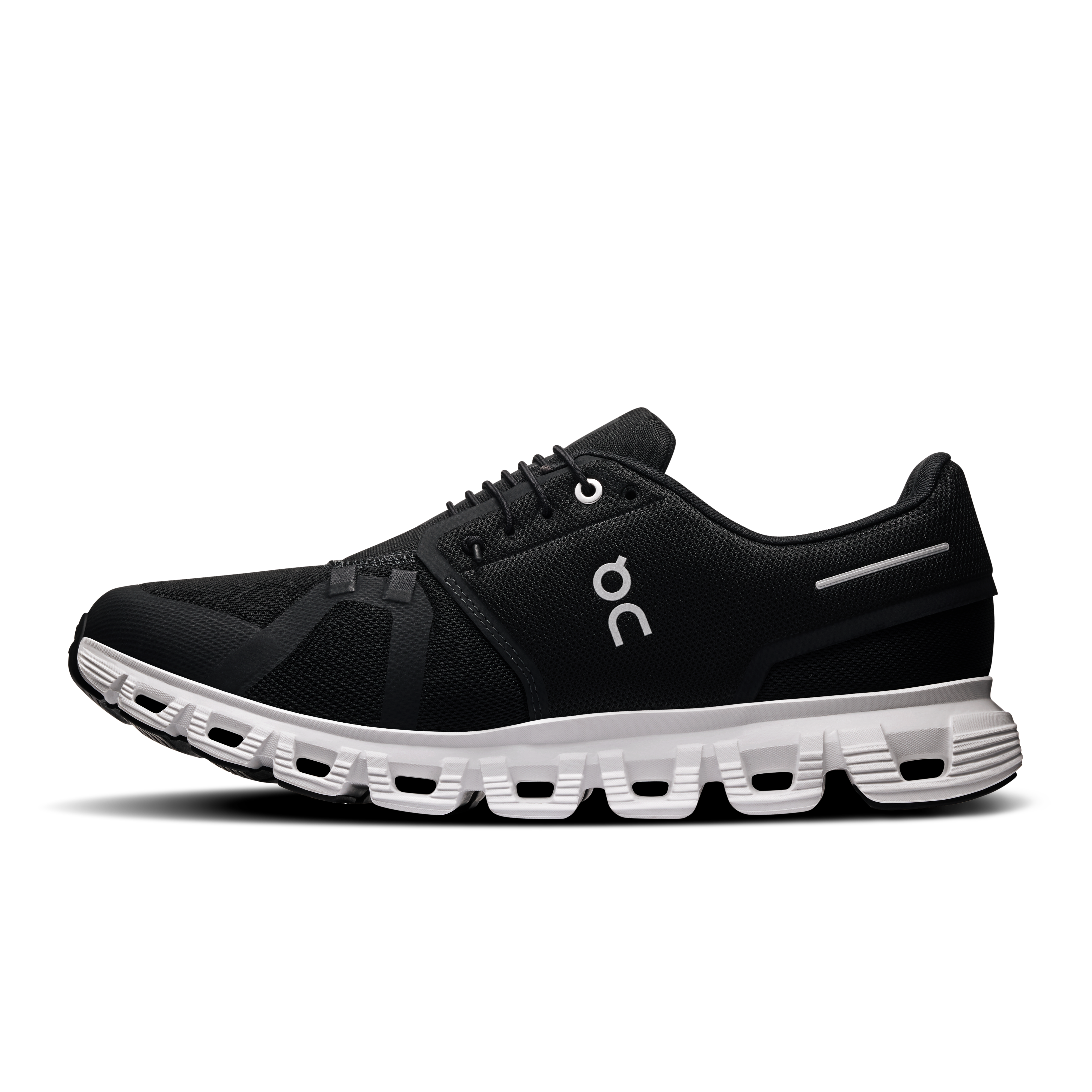 On Cloud 6 Wide Black & White Homme Active Life Chaussures