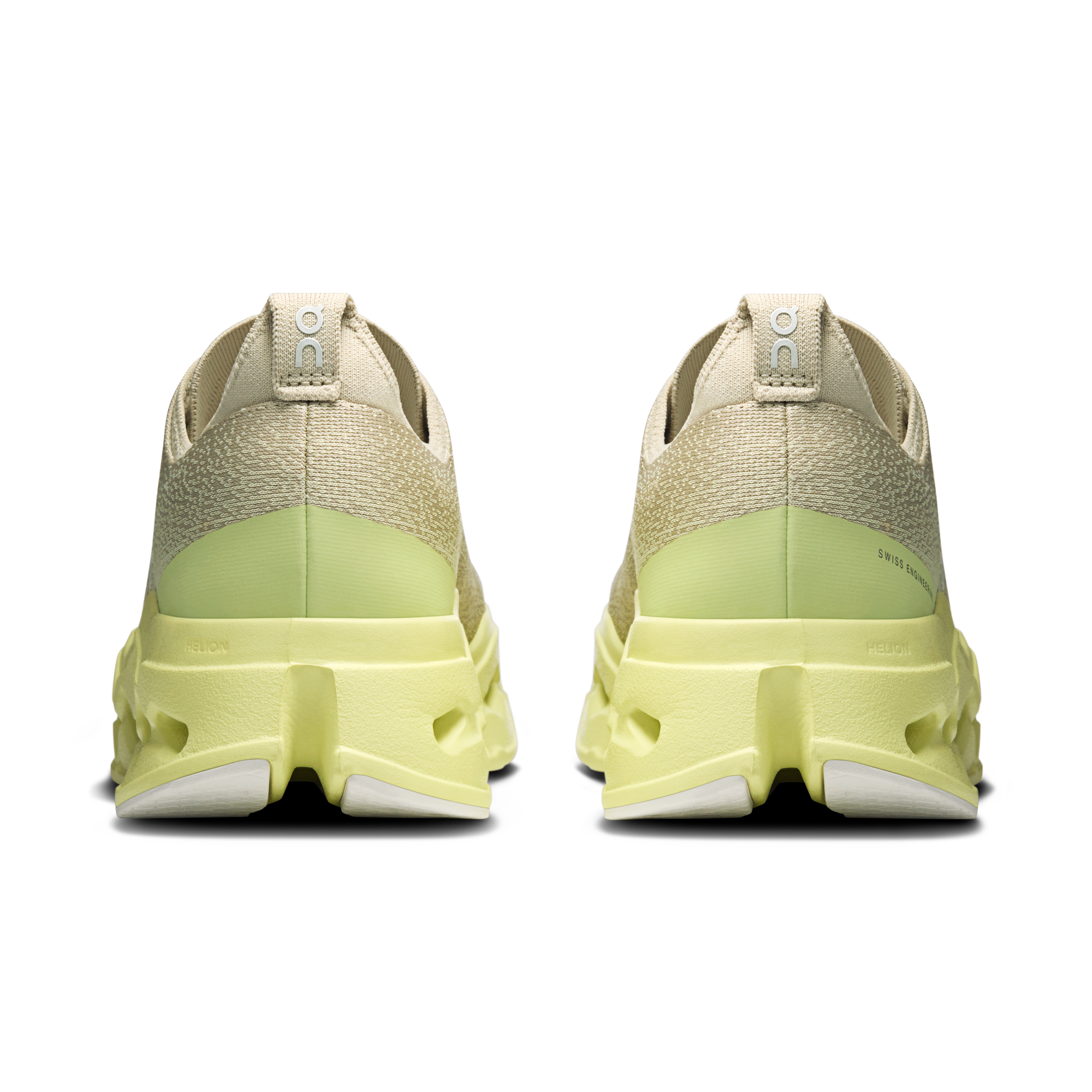 On Cloudsurfer Max Pelican & Limelight Men Road running Shoes