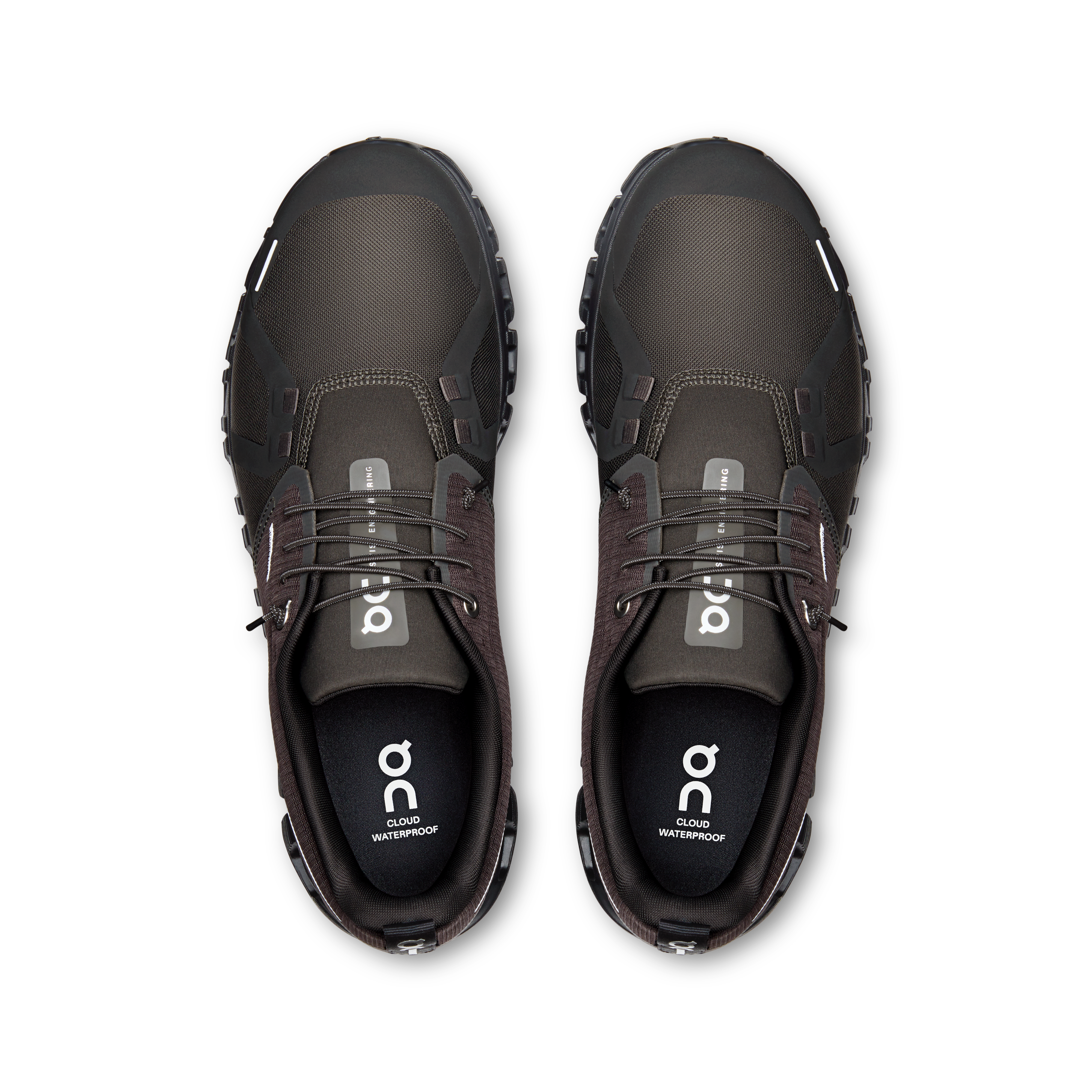 On Cloud 6 Waterproof Espresso & Black Men Active life Shoes